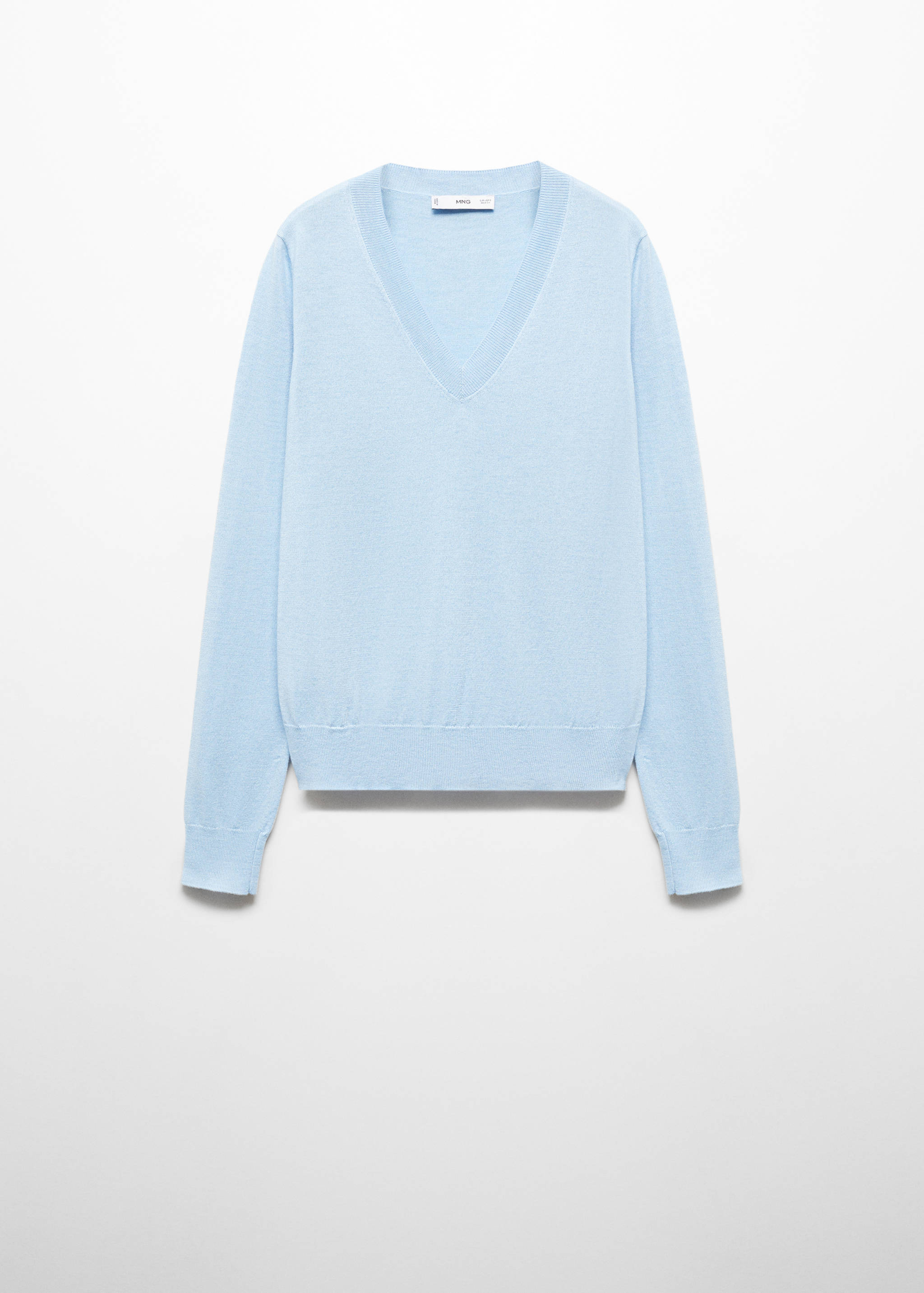 Pull-over maille col en V - Article sans modèle