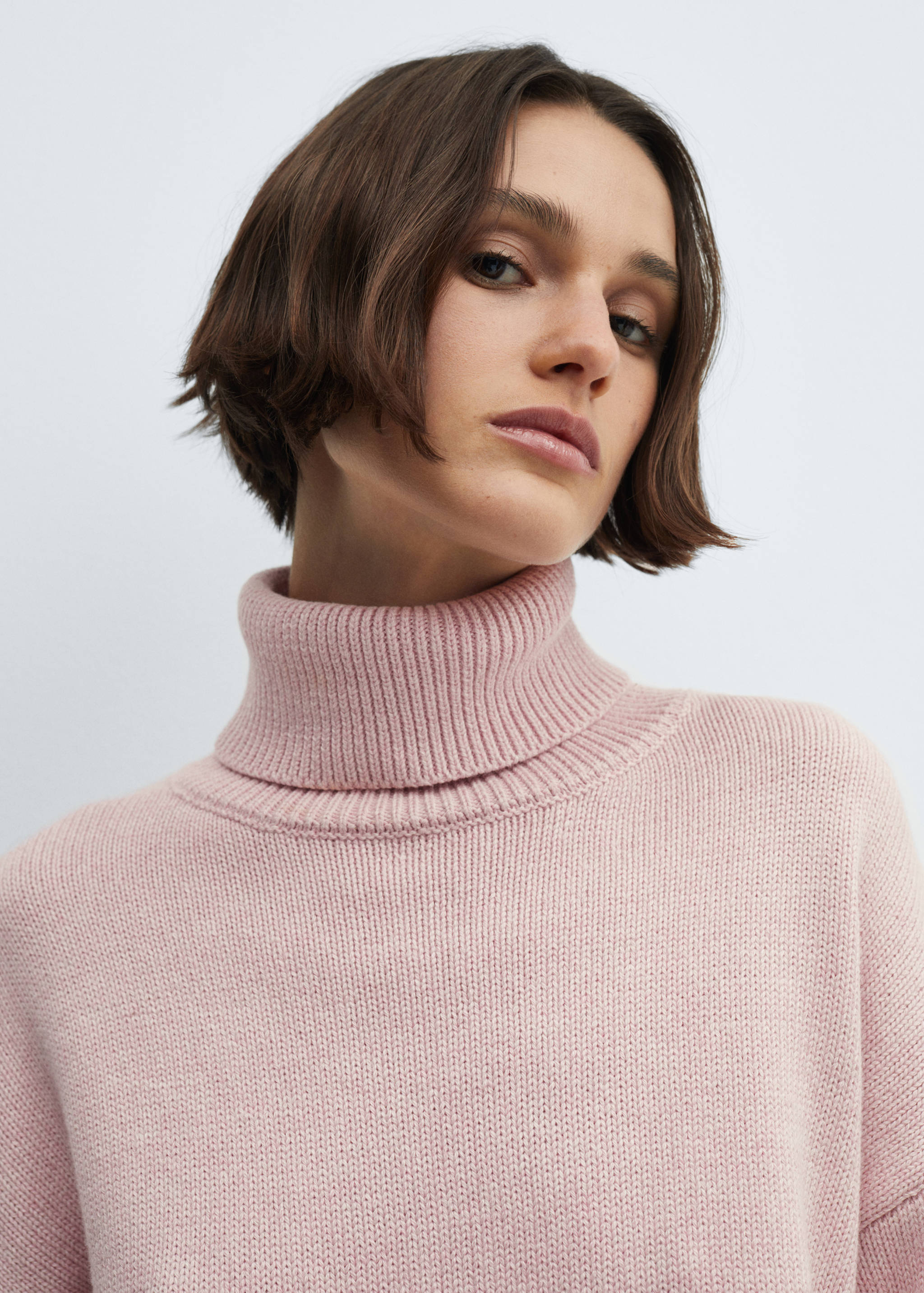 Turtleneck knitted sweater - Details of the article 1