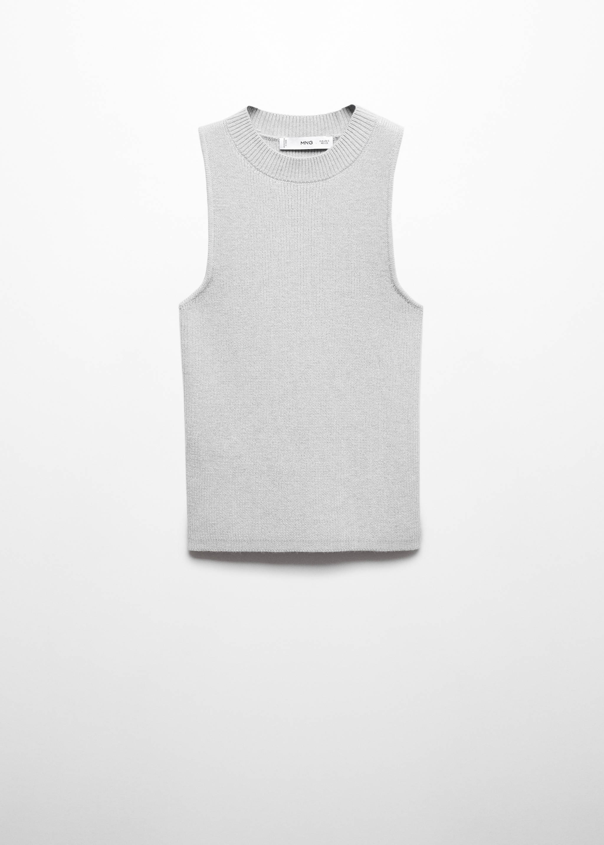 Ribbstickad topp - Artikel utan modell