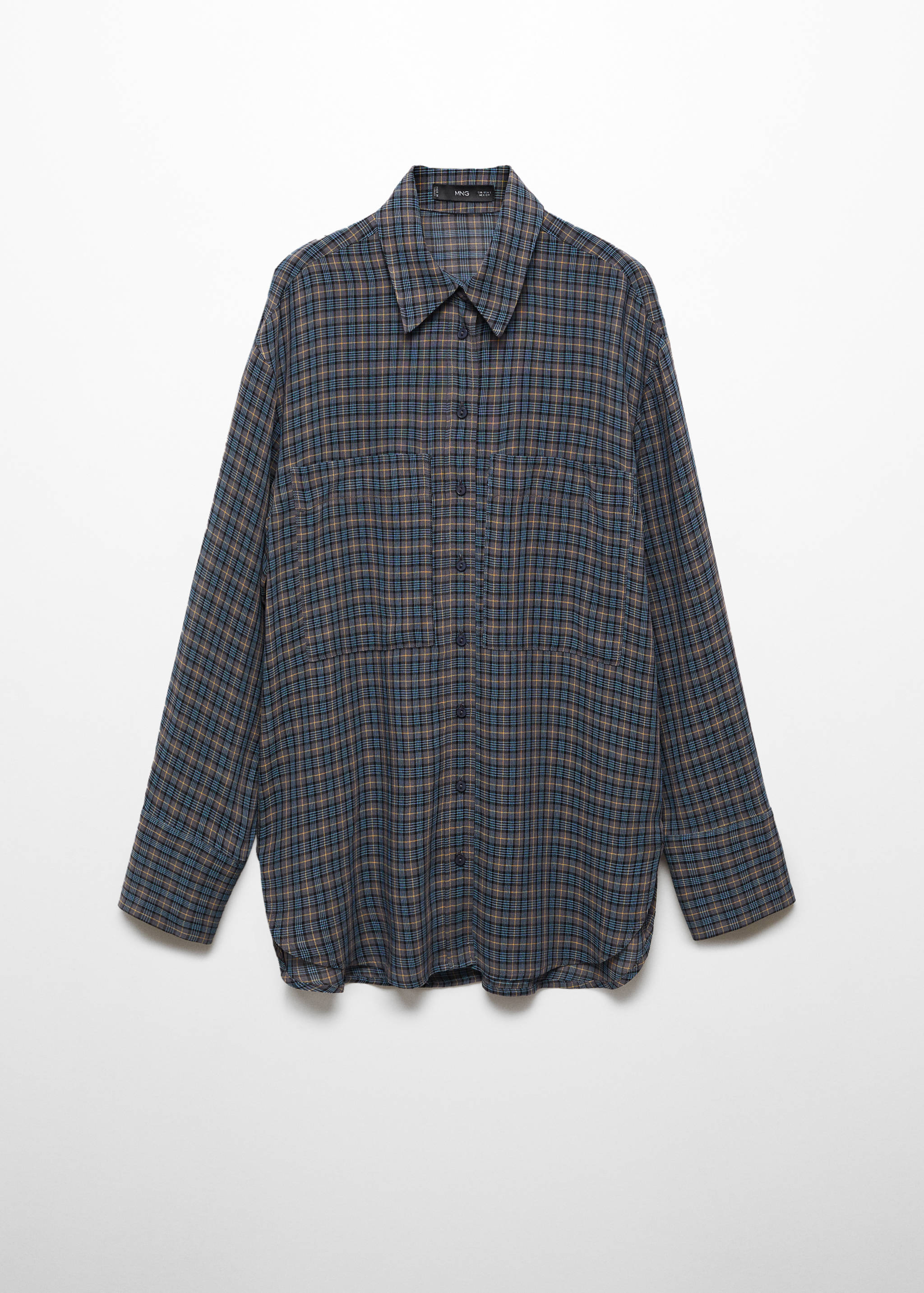 Kariertes Oversize-Hemd - Artikel ohne Model