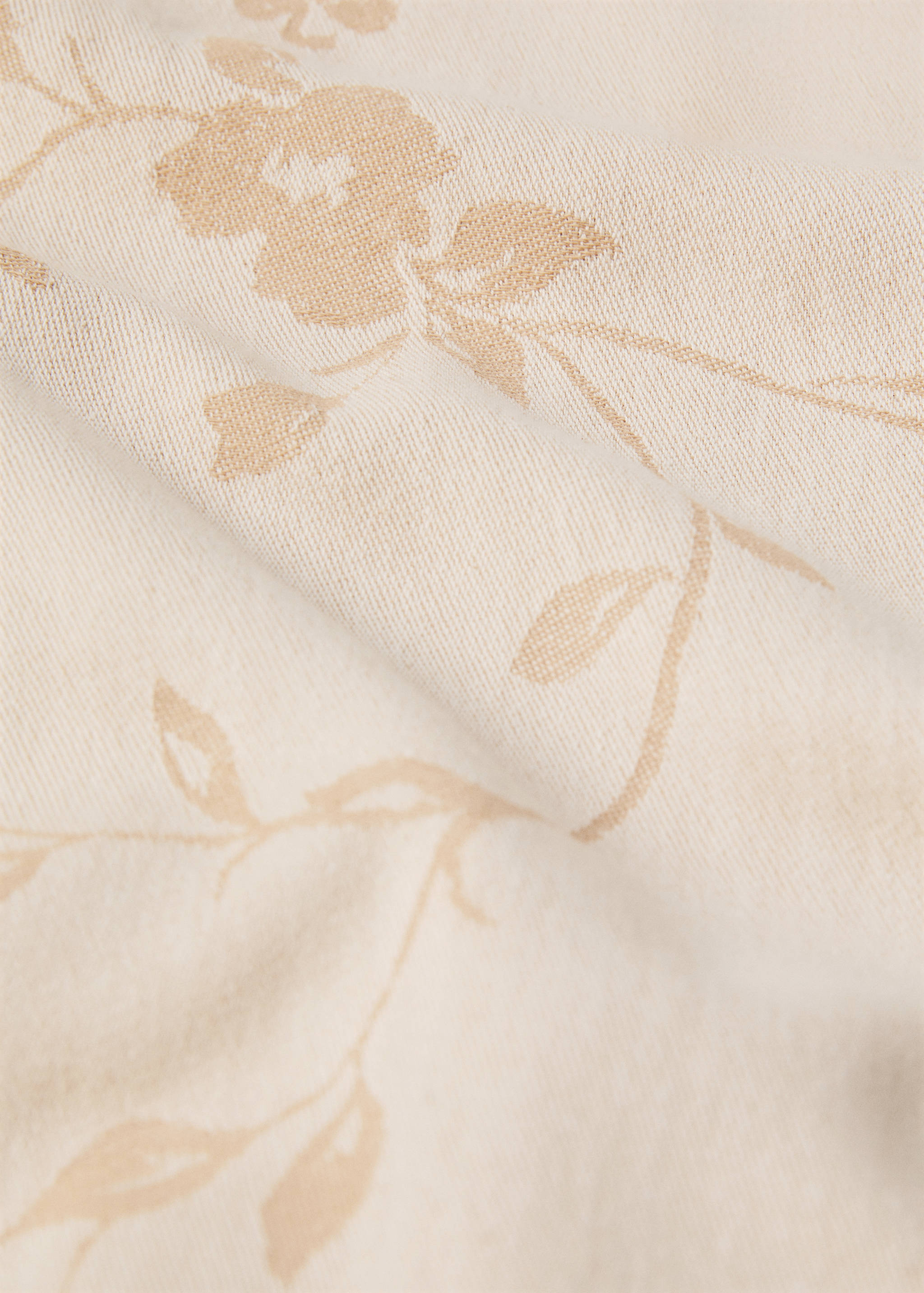 Tagesdecke aus Baumwolle mit Blumenmuster - Detail des Artikels 2