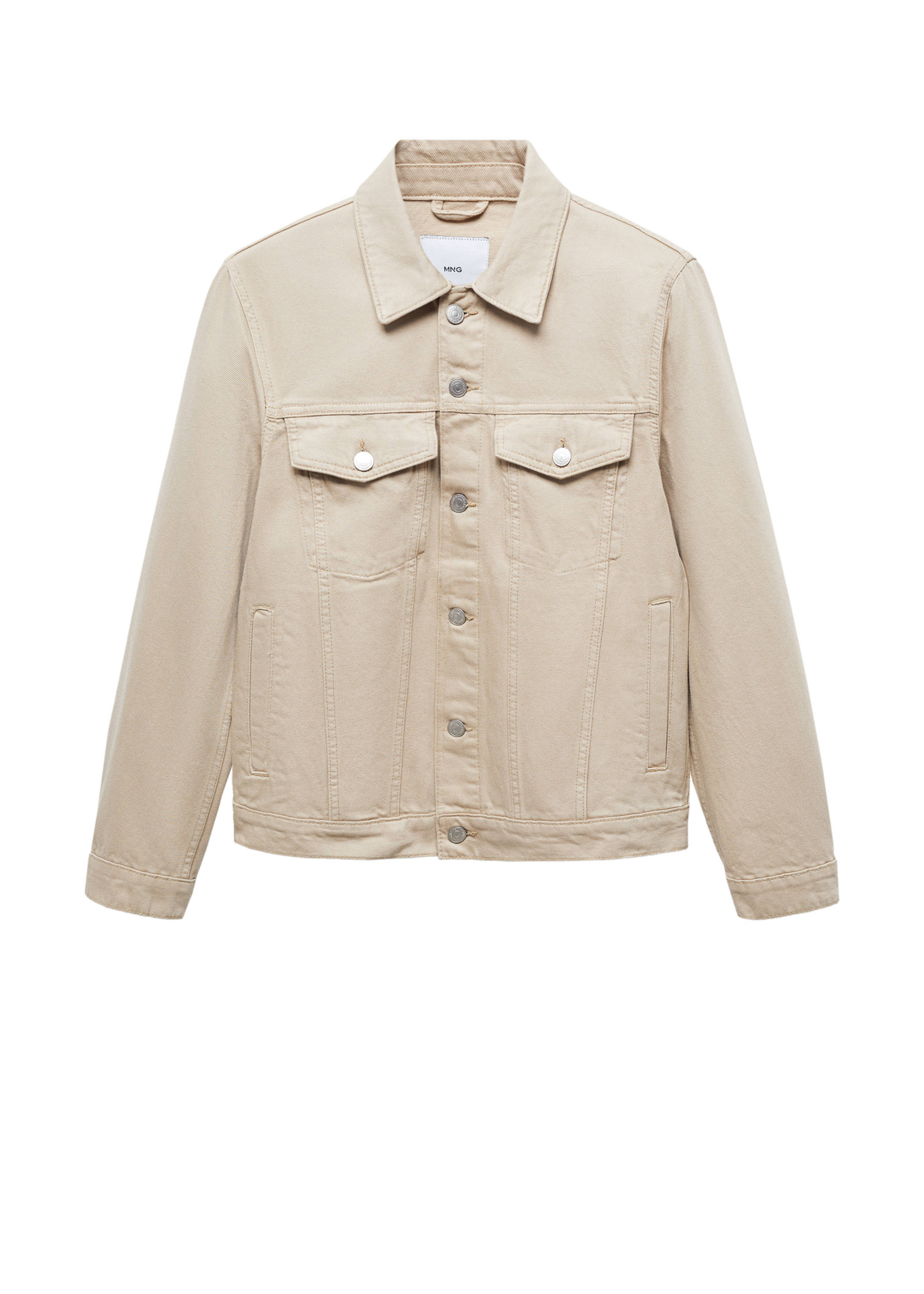 Blouson jean poches - Détail de l'article 9, Beige. Ref: 67084439-00.