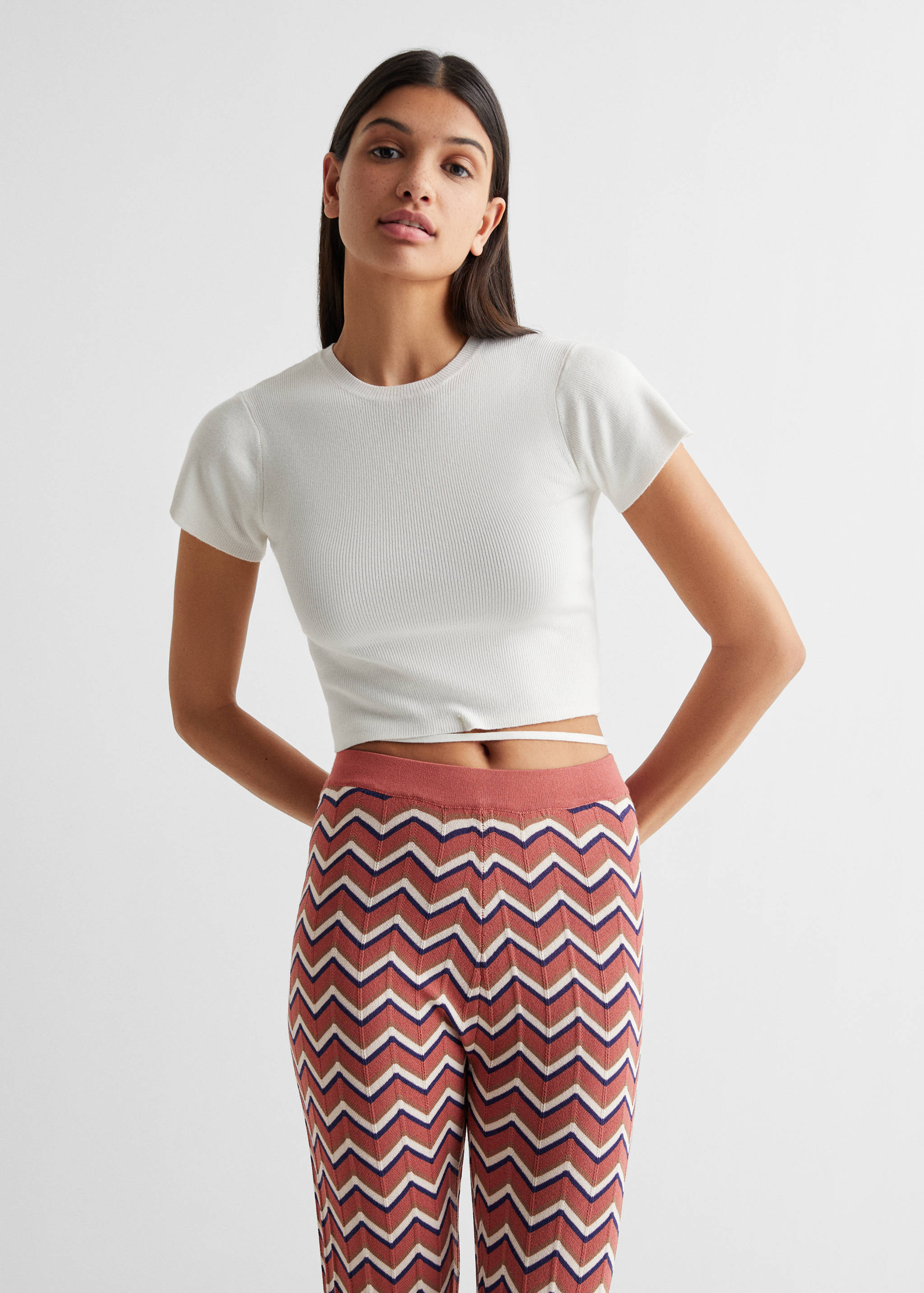 Printed pants - Medium plane