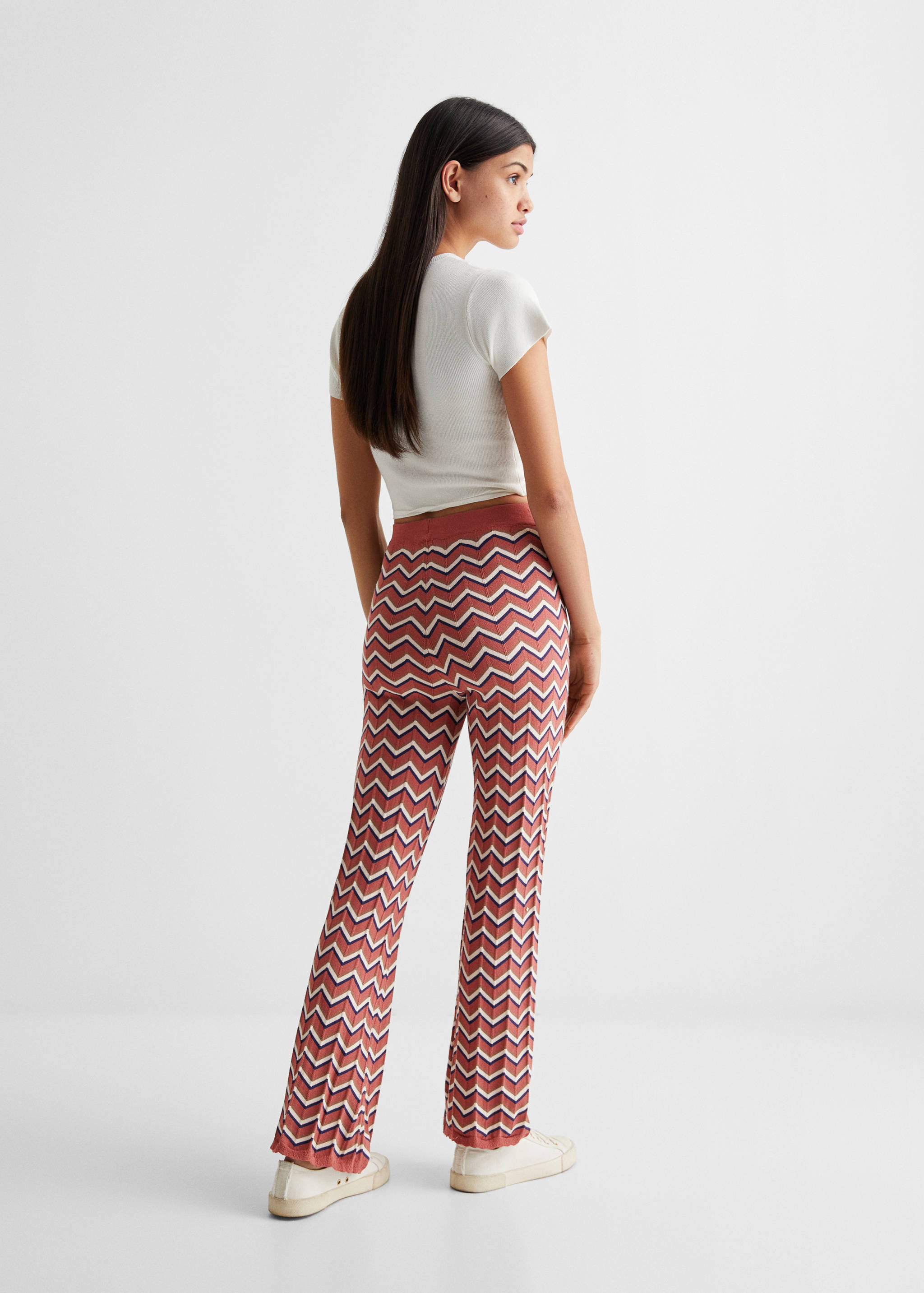 Printed pants - Reverse of the article
