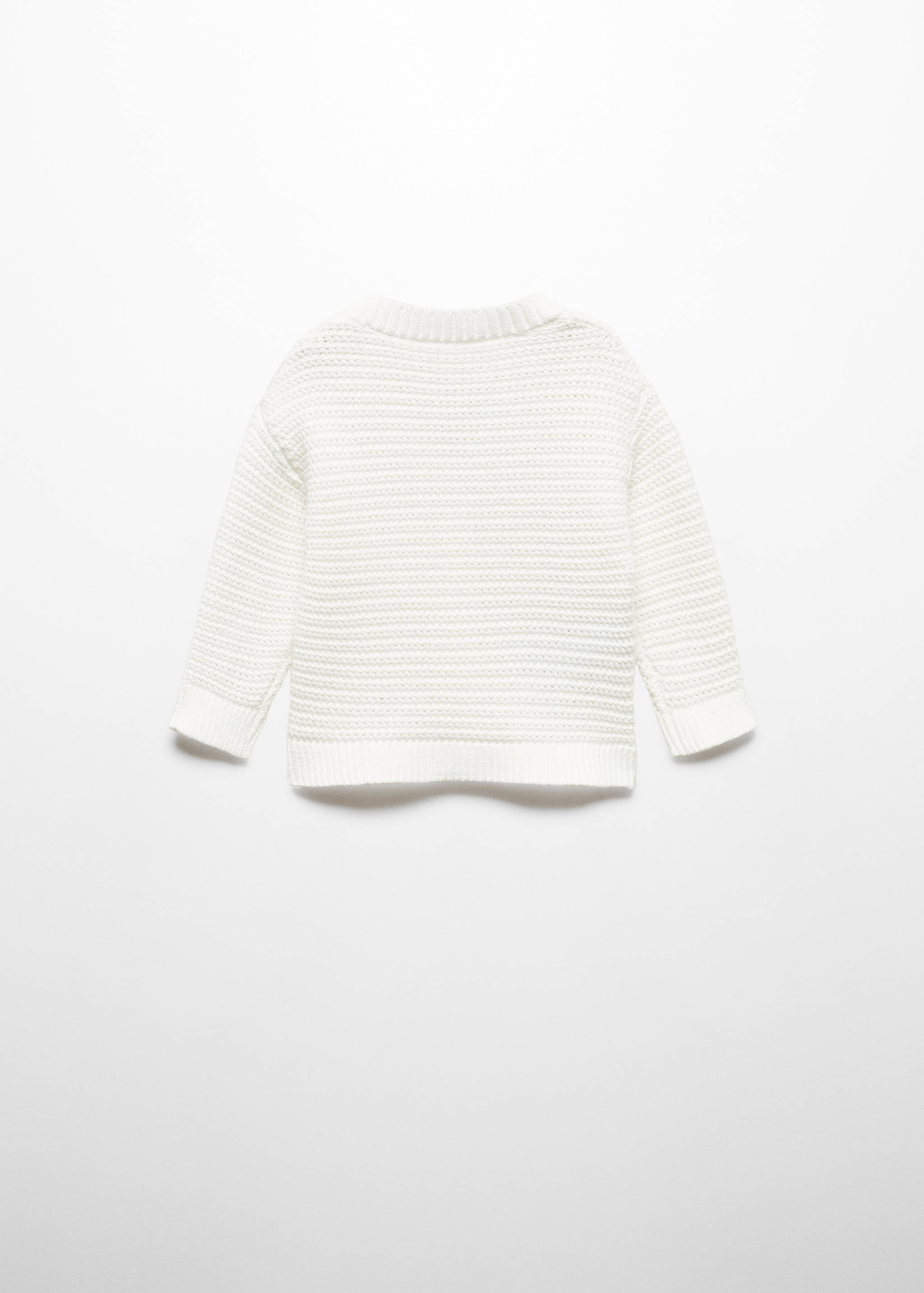 Càrdigan punt botons - Revers de l'article