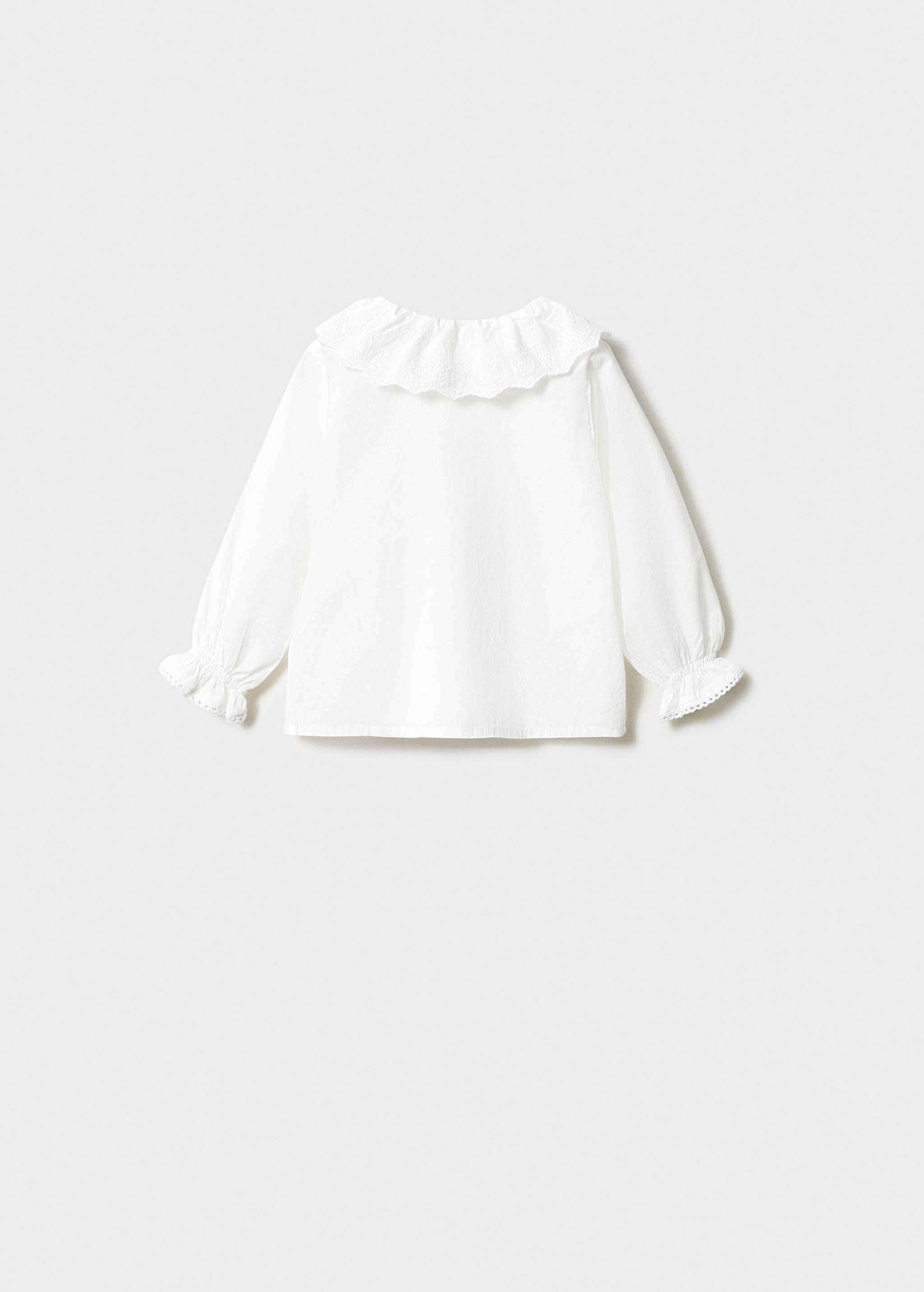 Blouse brodée coton - Verso de l’article