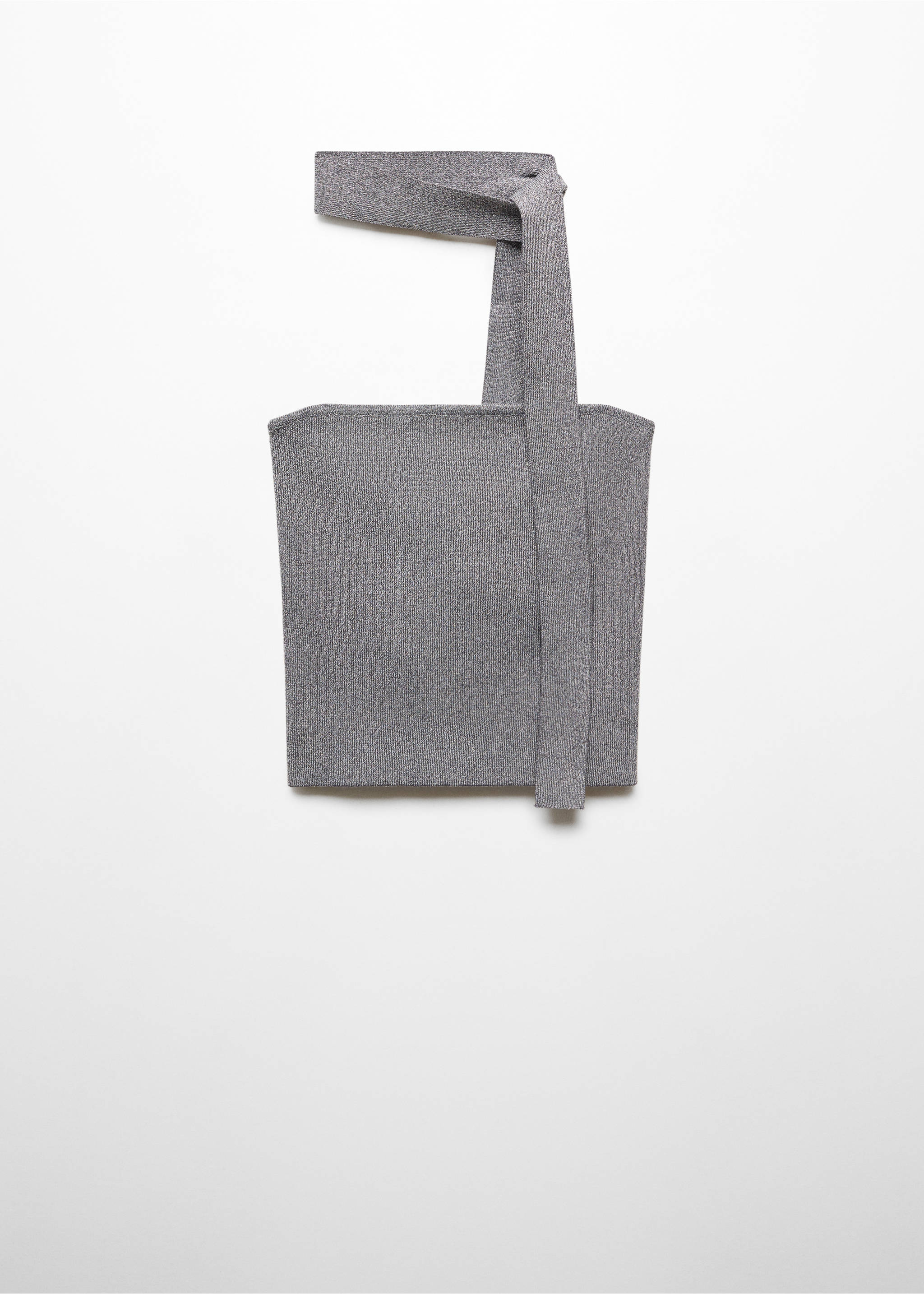 Top bandeau brillant - Article sans modèle, Gris anthracite. Ref: 67084455-00.