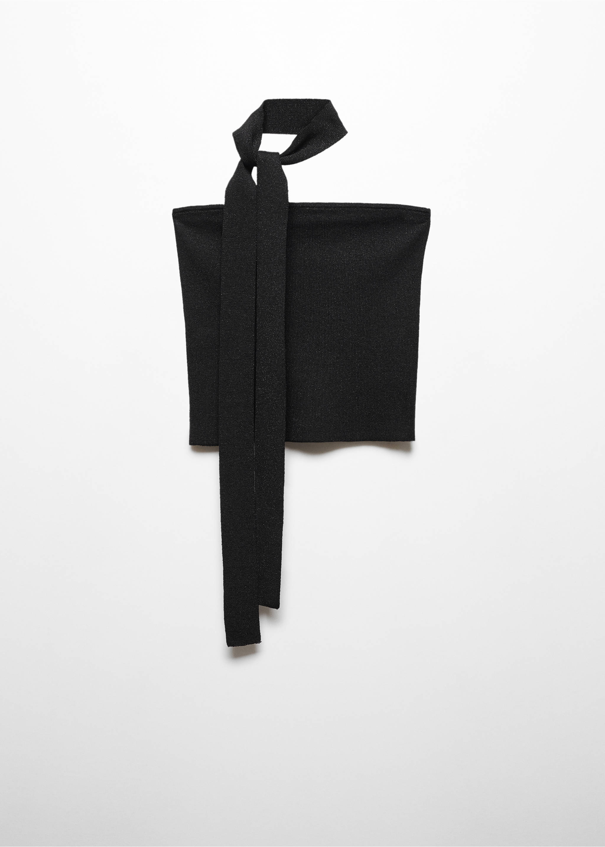 Top bandeau brillant - Article sans modèle, Noir. Ref: 67084455-00.