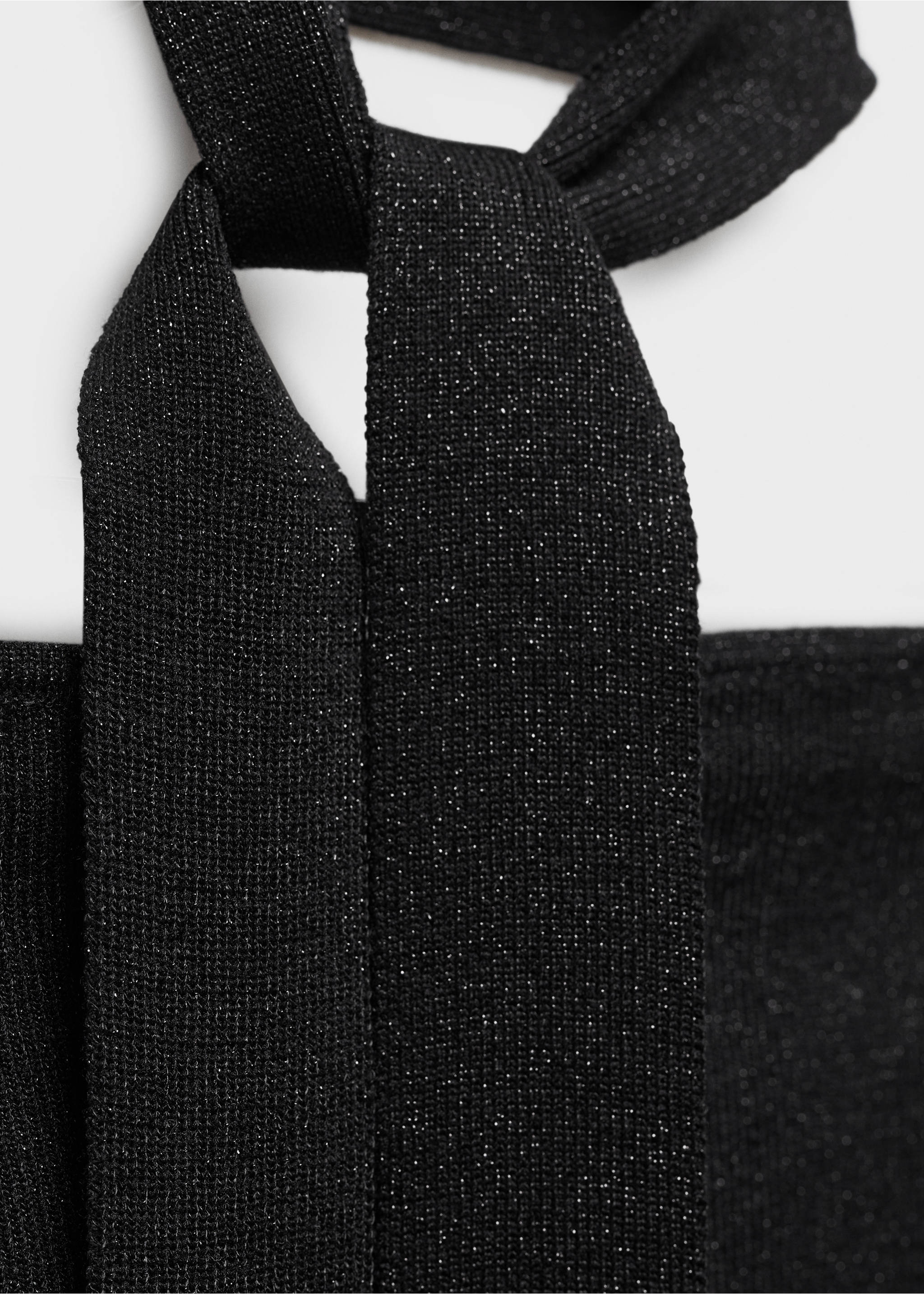 Top bandeau brillant - Détail de l'article 8, Noir. Ref: 67084455-00.