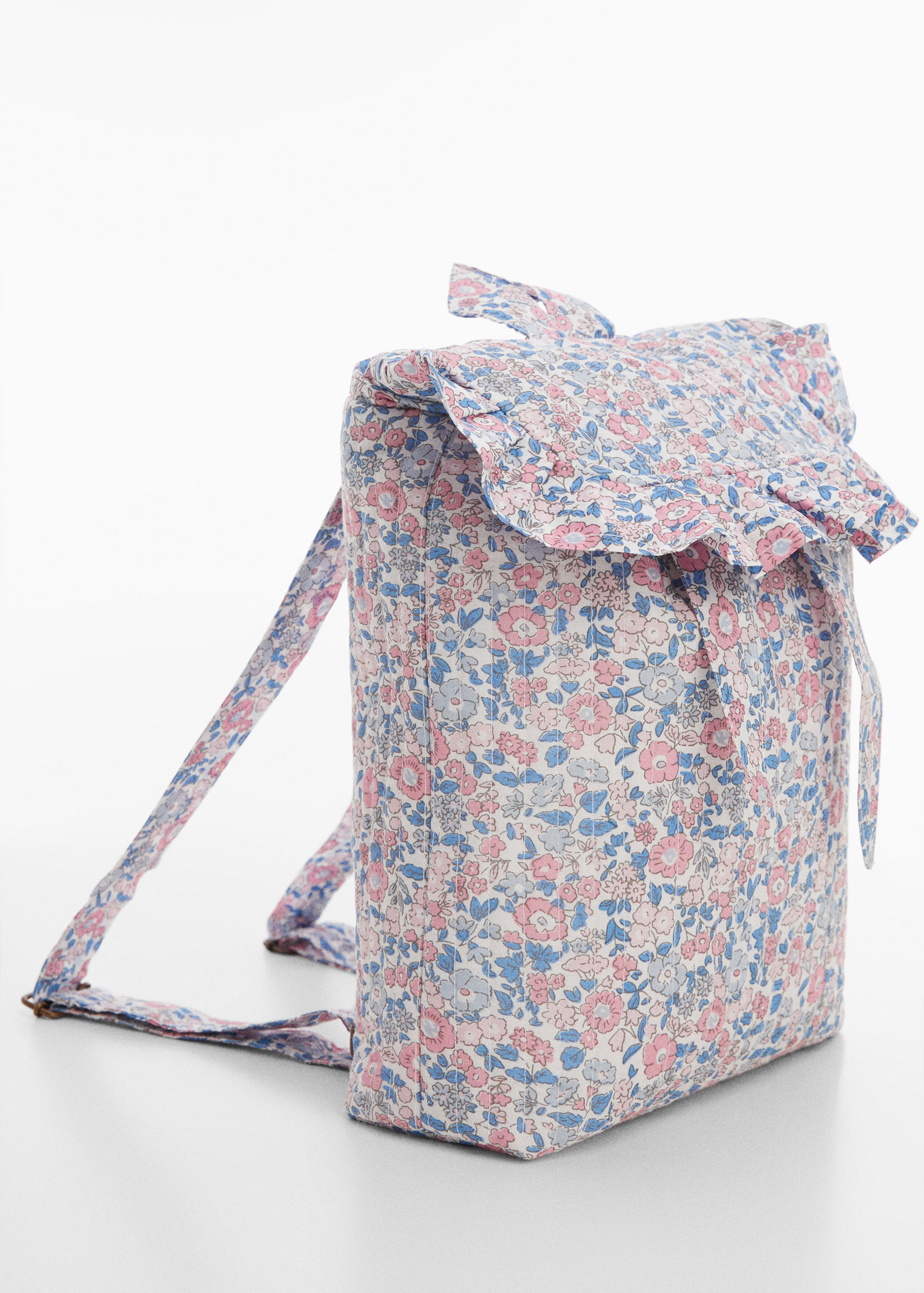 Floral-print rucksack - Medium plane