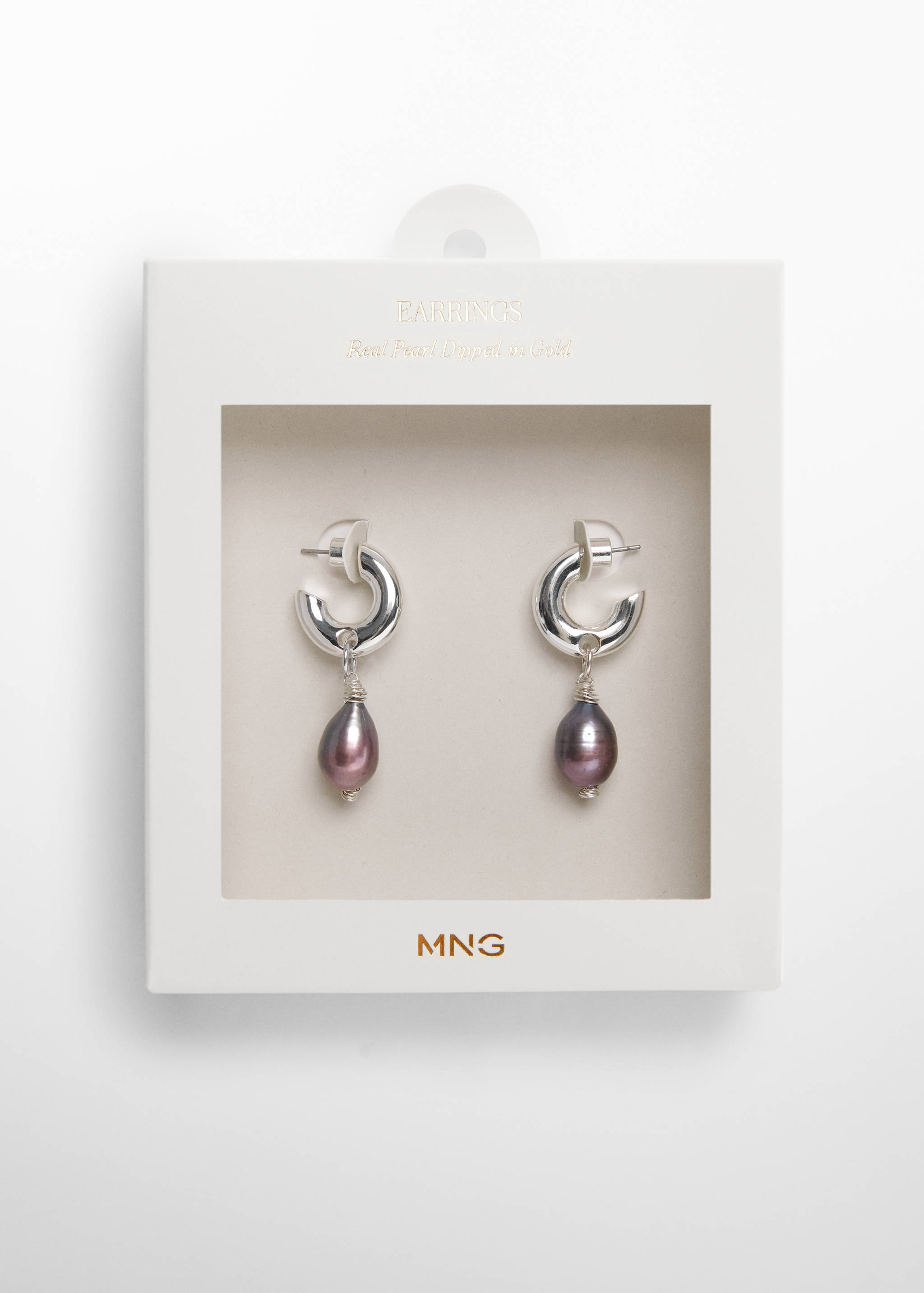 Natural pearl pendant earrings - Details of the article 7