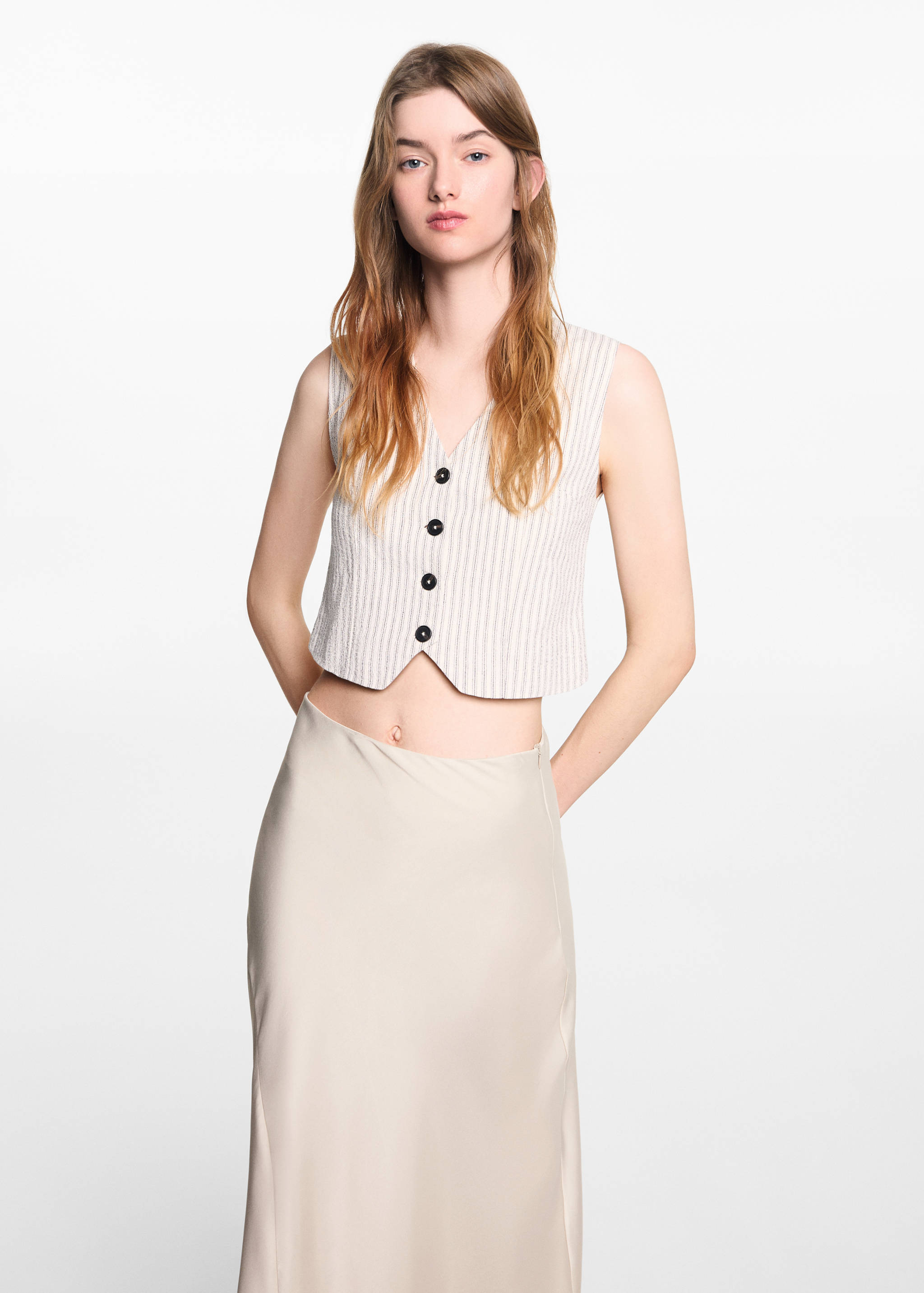 Jupe longue satinée - Détail de l'article 1