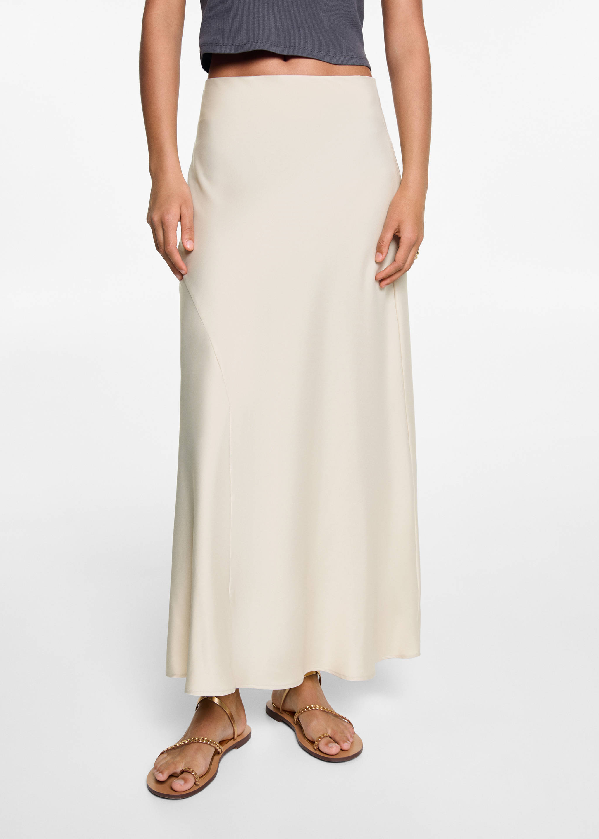 Jupe longue satinée - Détail de l'article 6