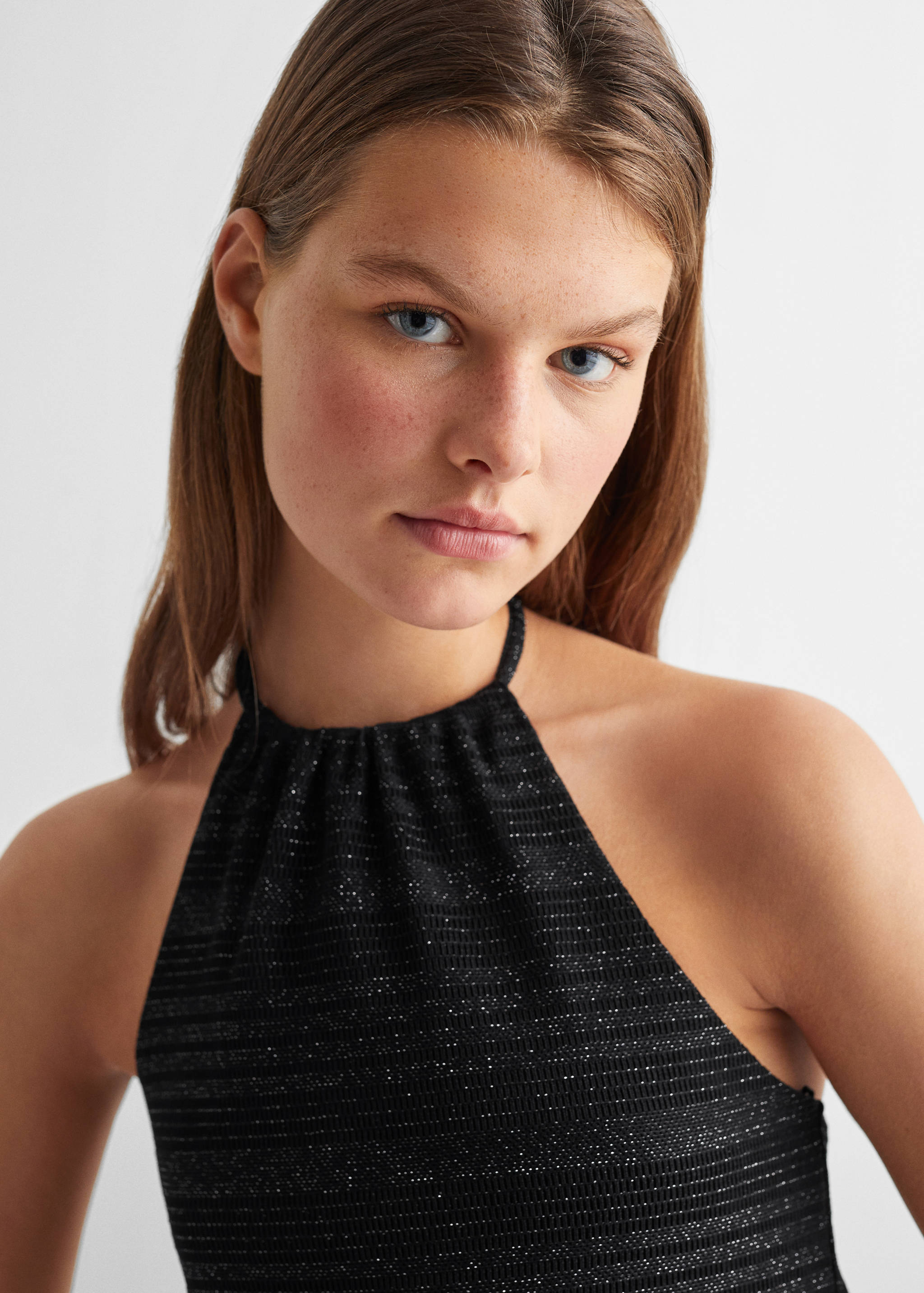 Metallic halter top - Details of the article 1