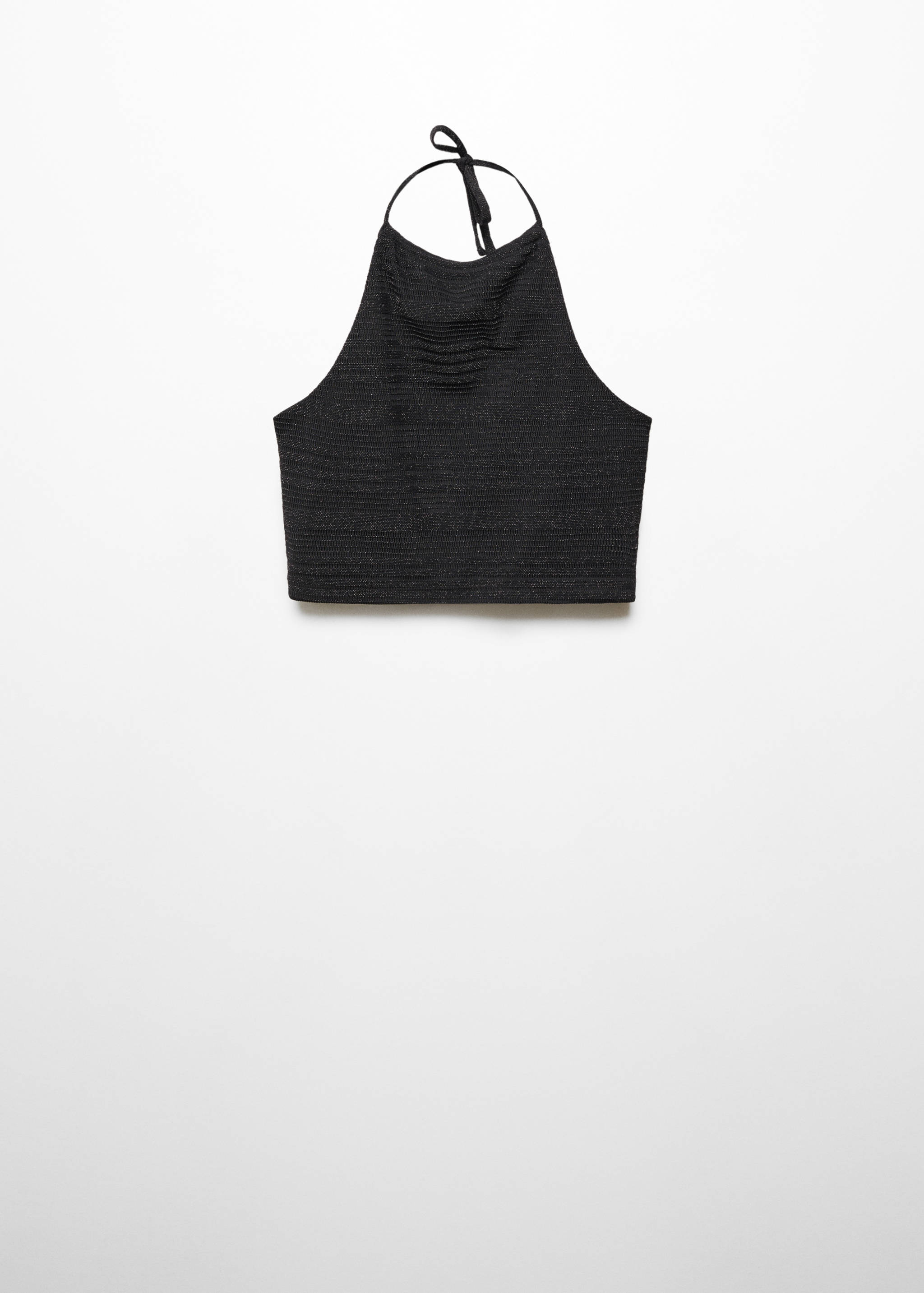 Metallic halter top - Article without model
