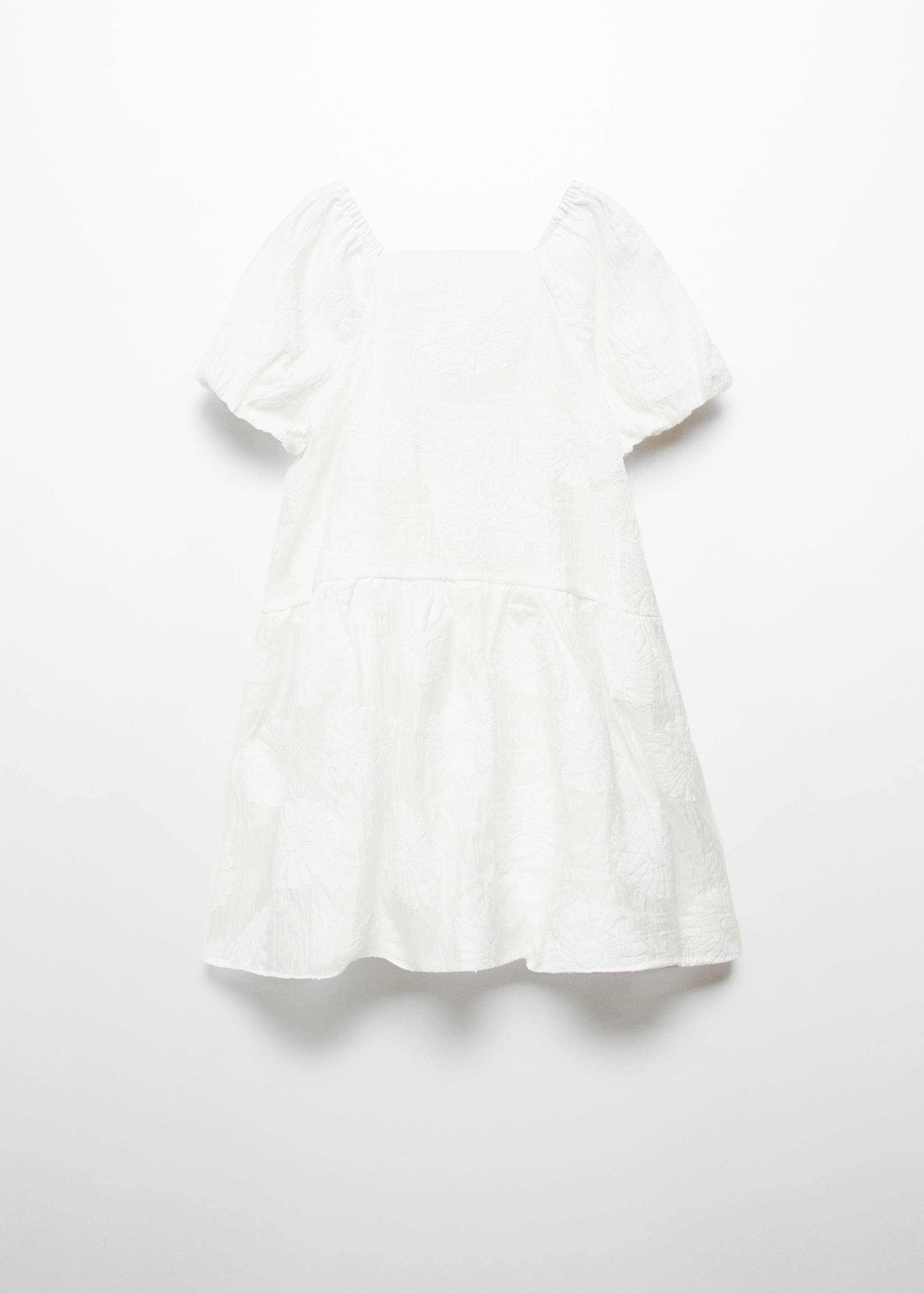 Floral embroidery dress - Girls