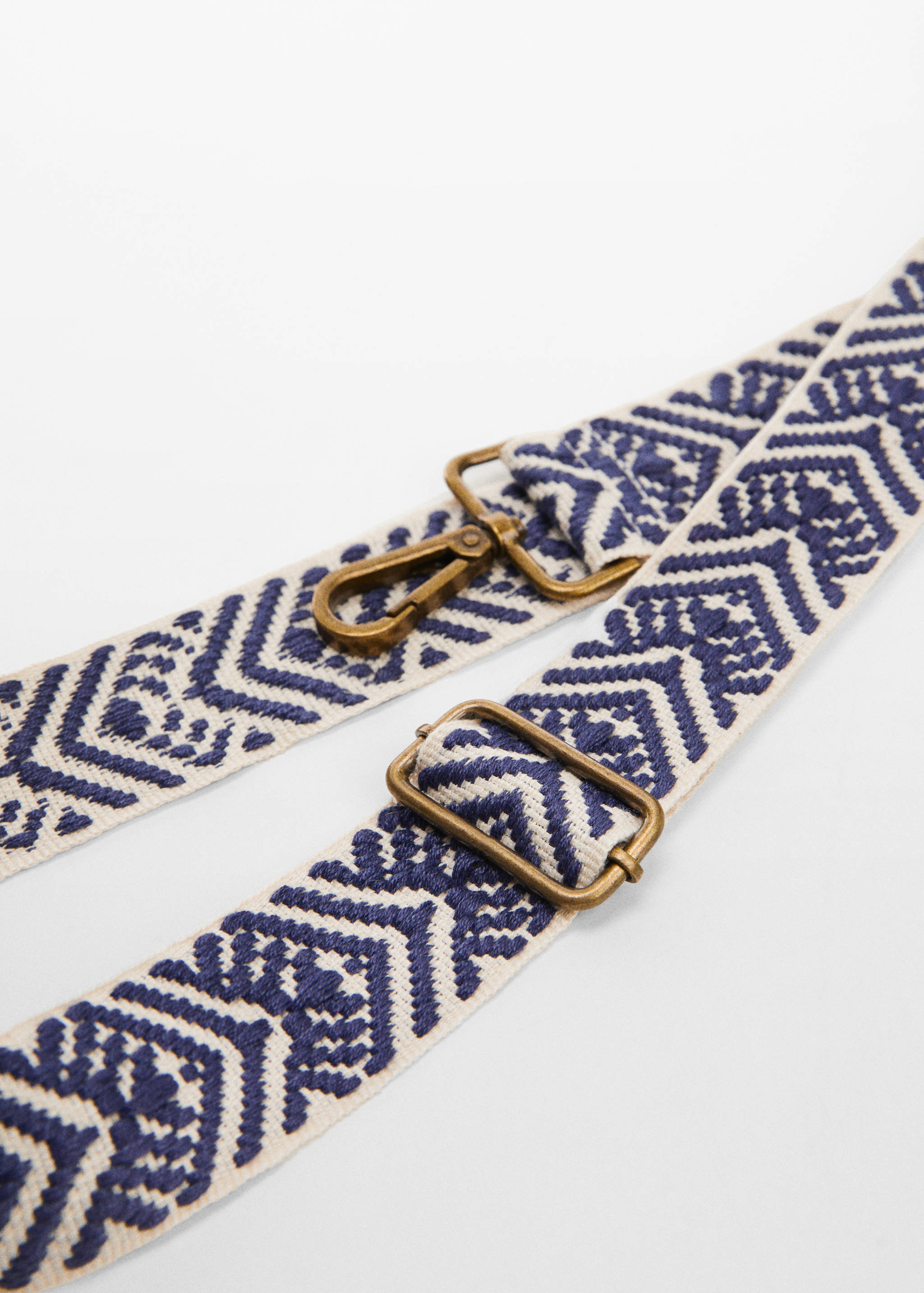 Bandoulière pour sac imprimée - Plan moyen