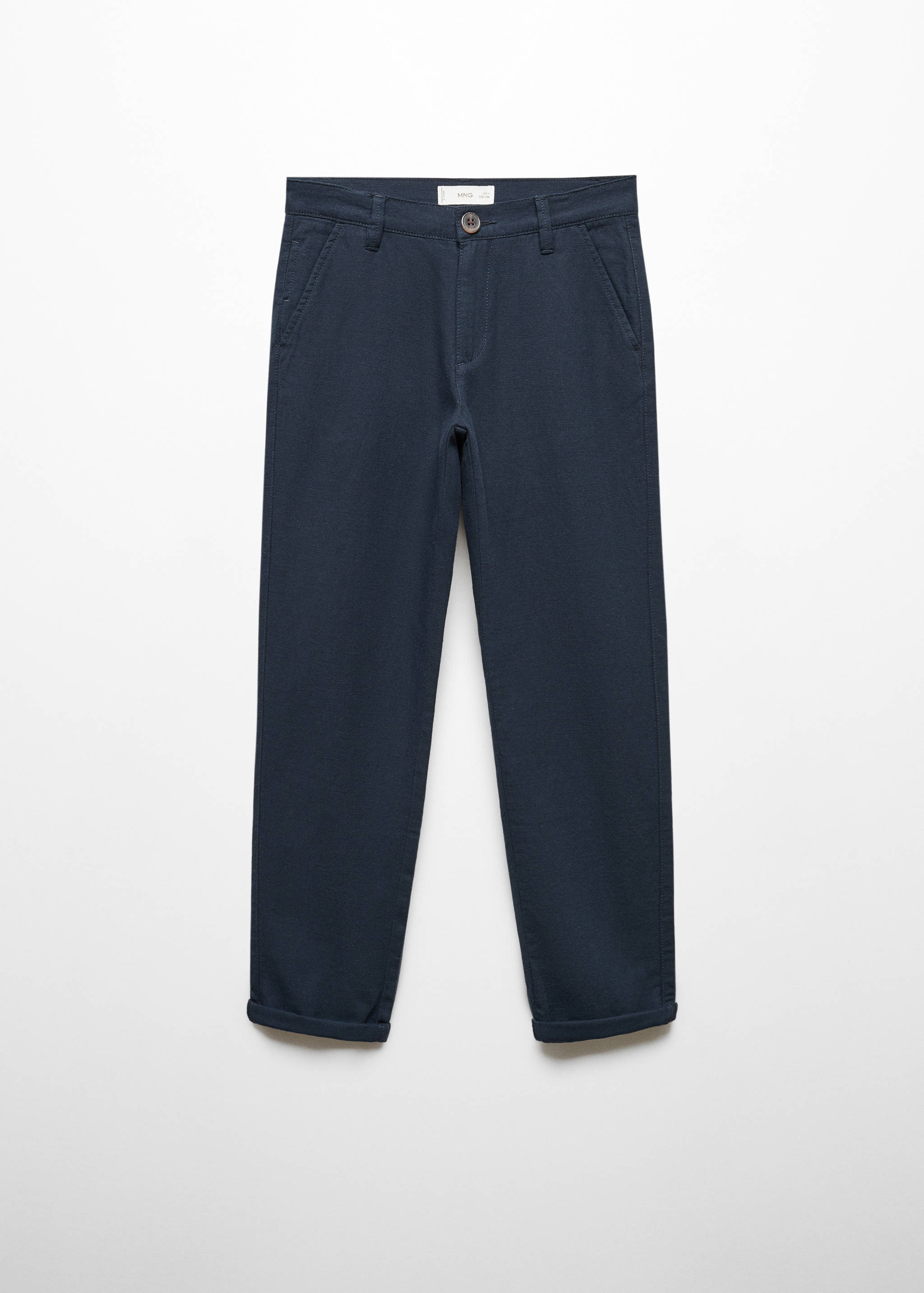 Linen chino pants - Article without model