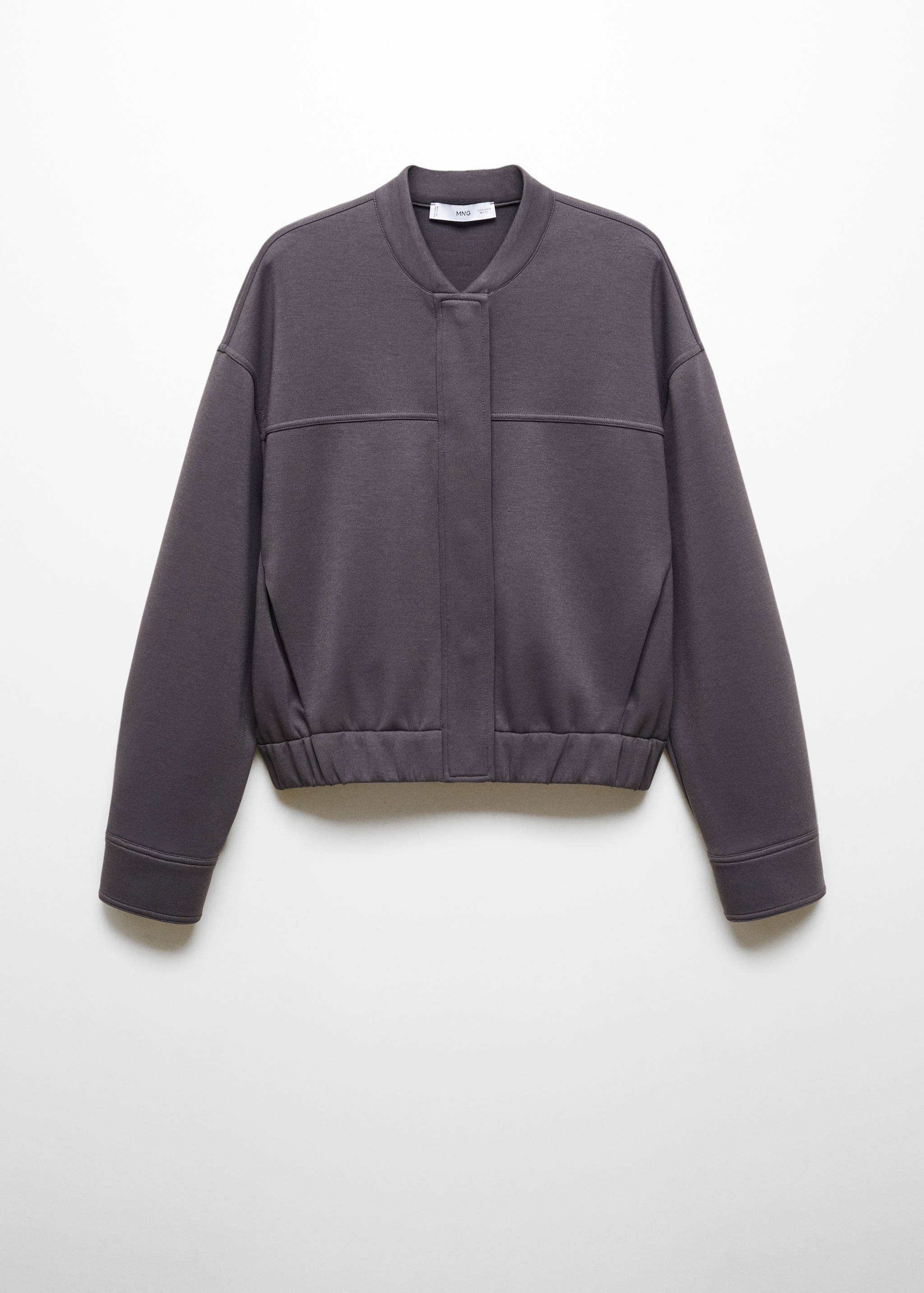 Bomber jacket decorative seams - Article without model