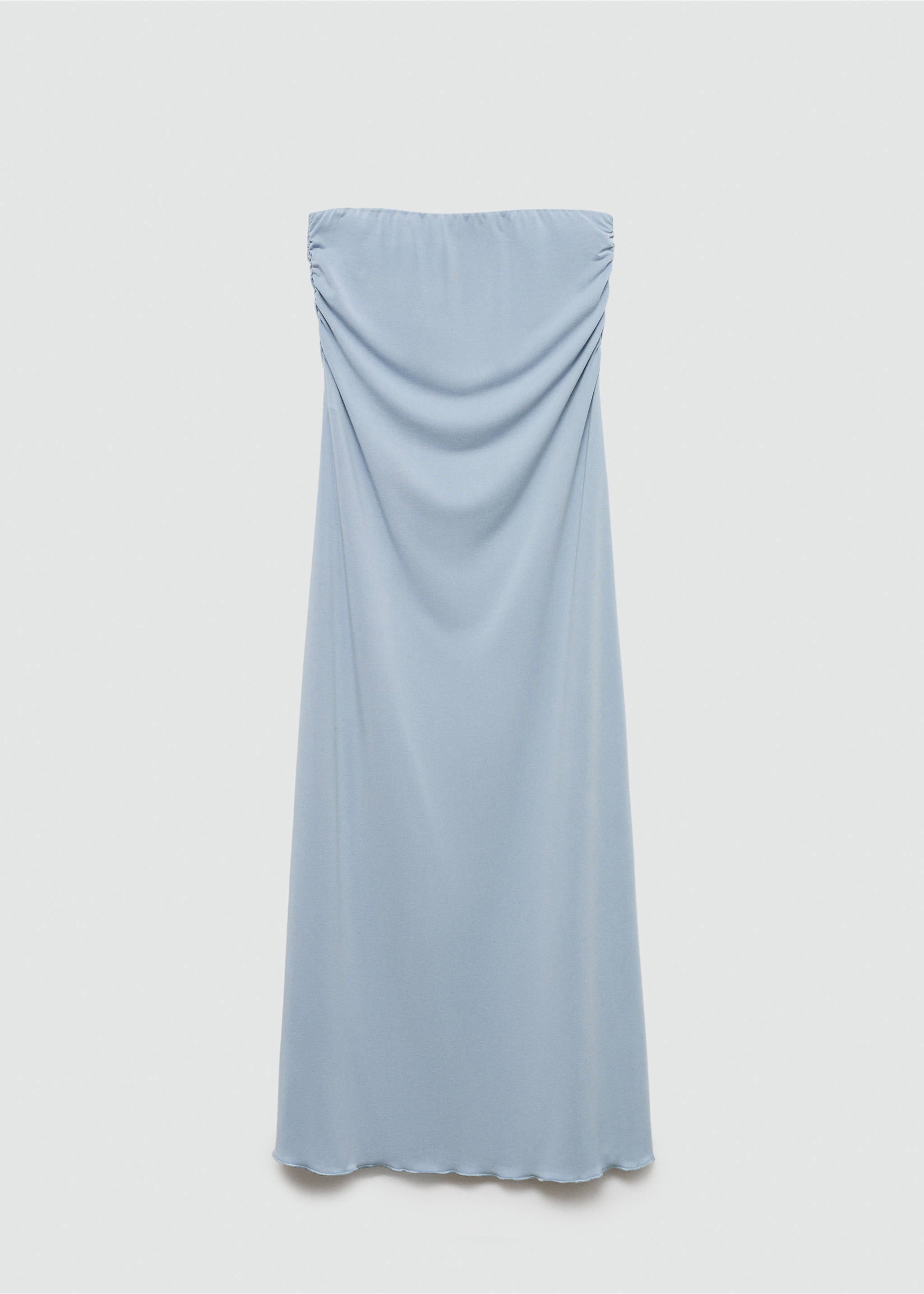 Fluid midi skirt - Article without model, Sky Blue. Ref: 67085141-00.
