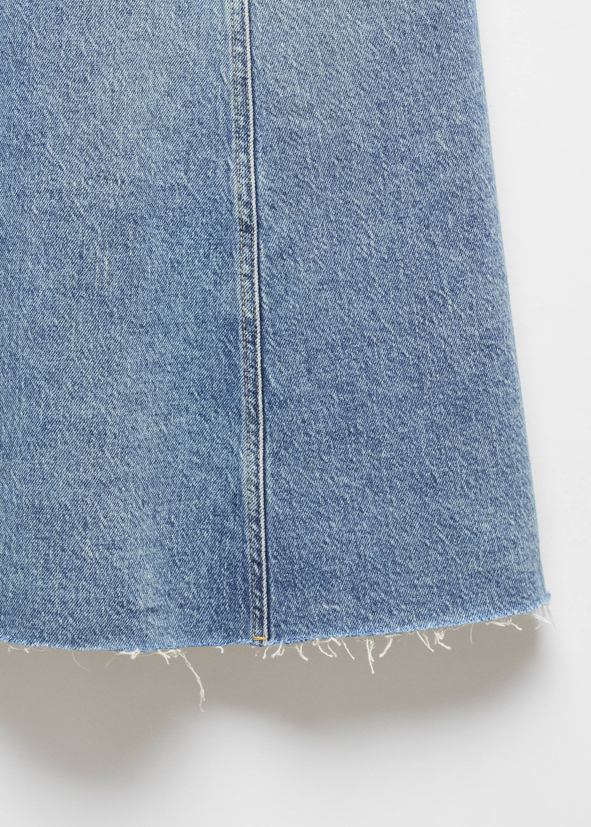Strapless denim dress - Details of the article 8