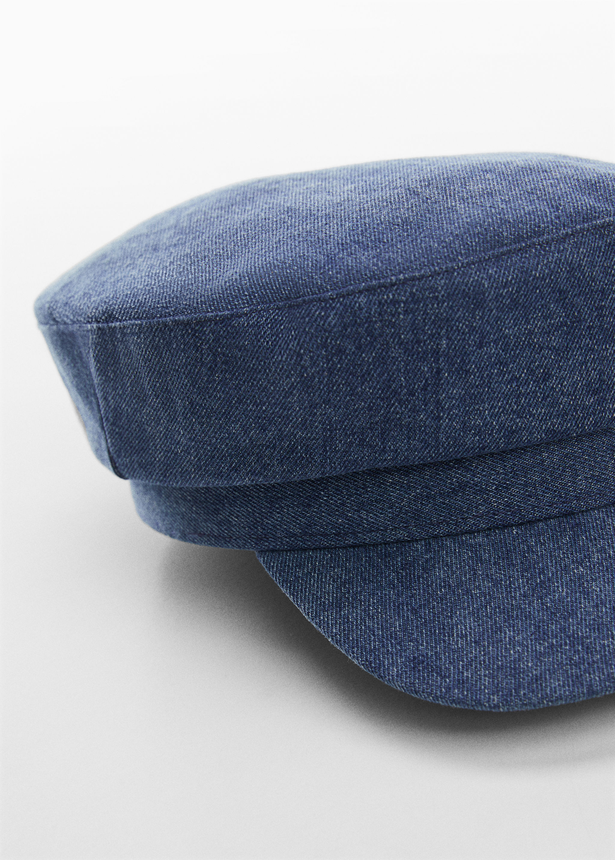 Denim baker cap - Details of the article 1