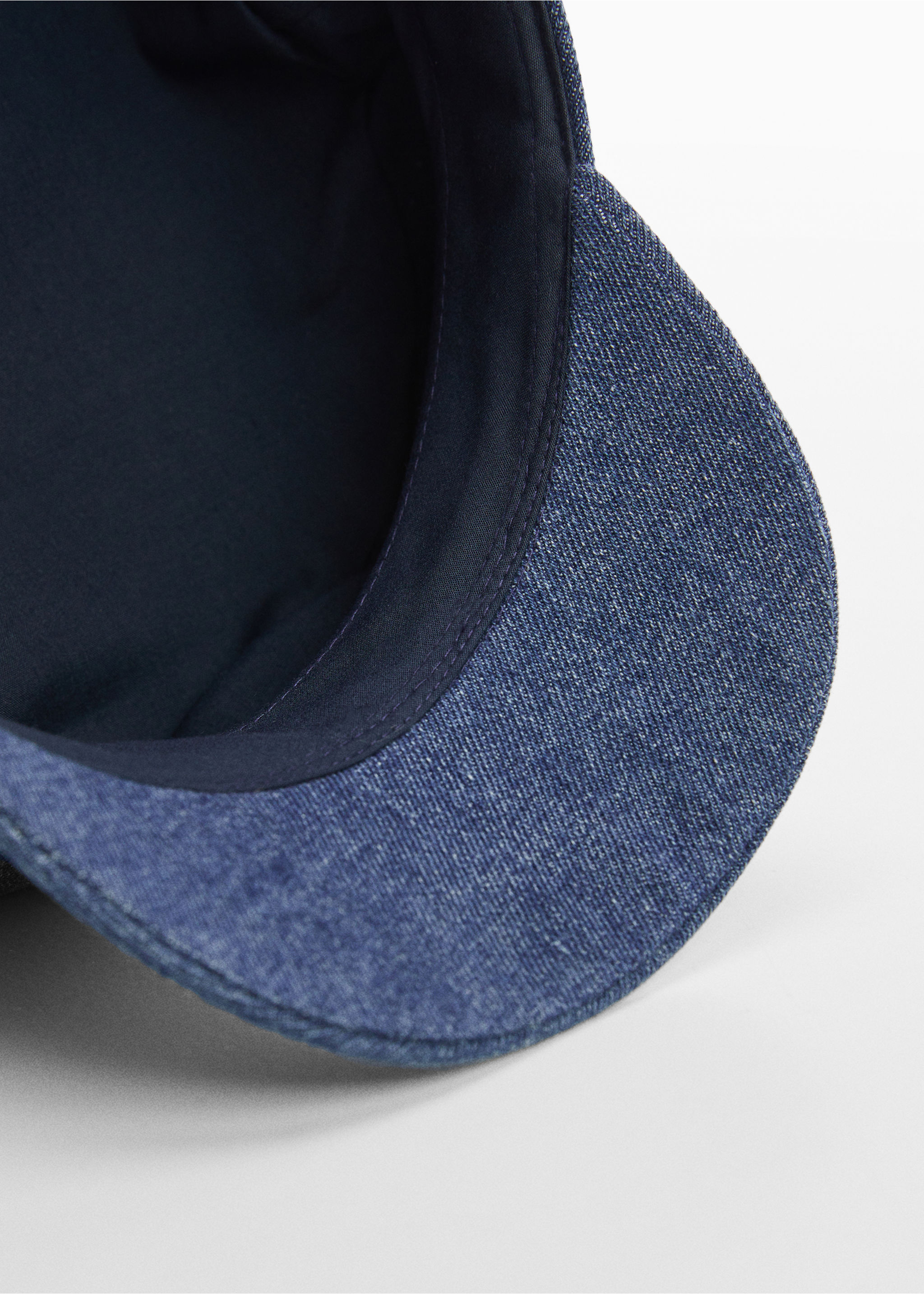 Denim baker cap - Details of the article 2