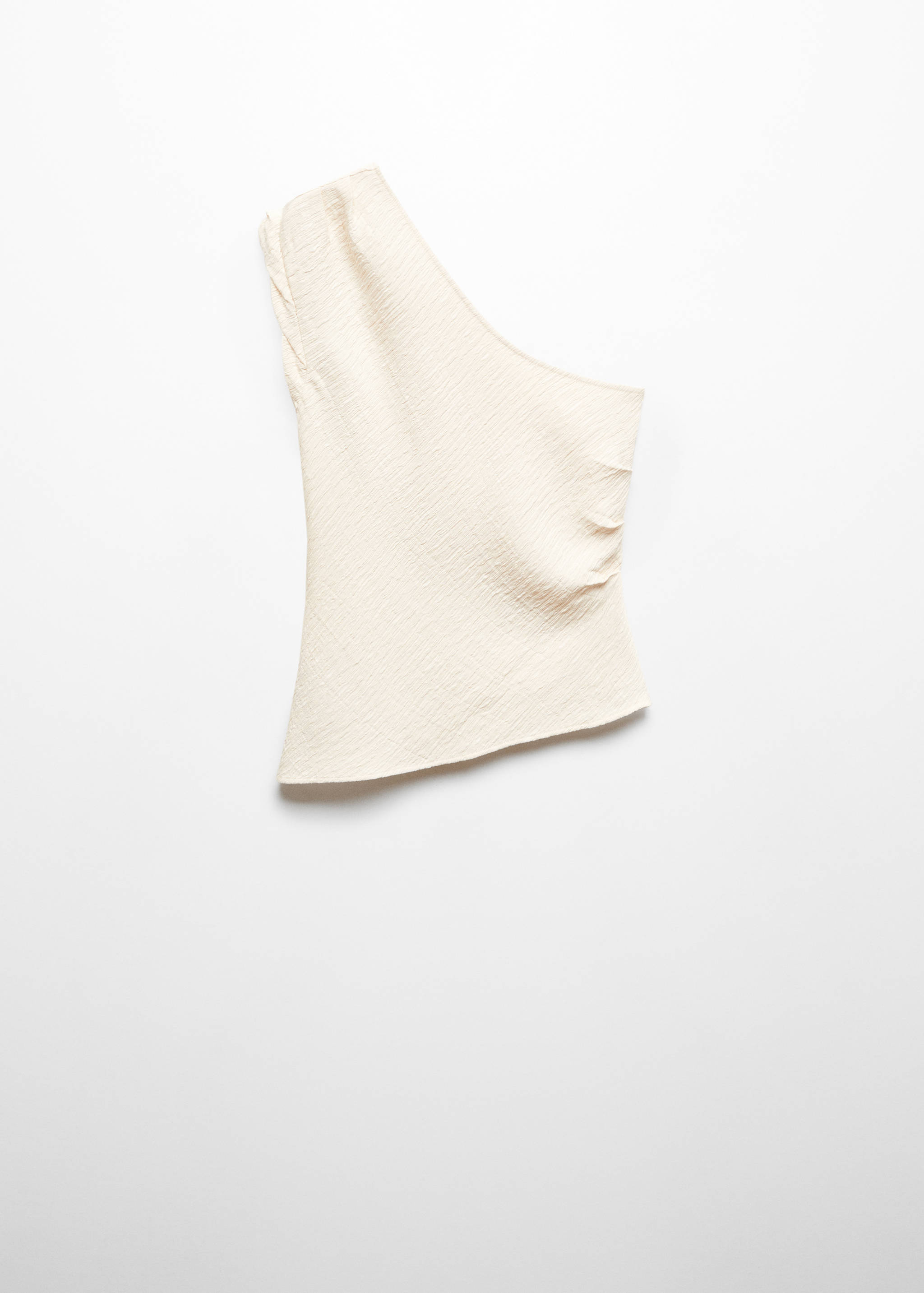 Asymmetrical textured top - Article without model