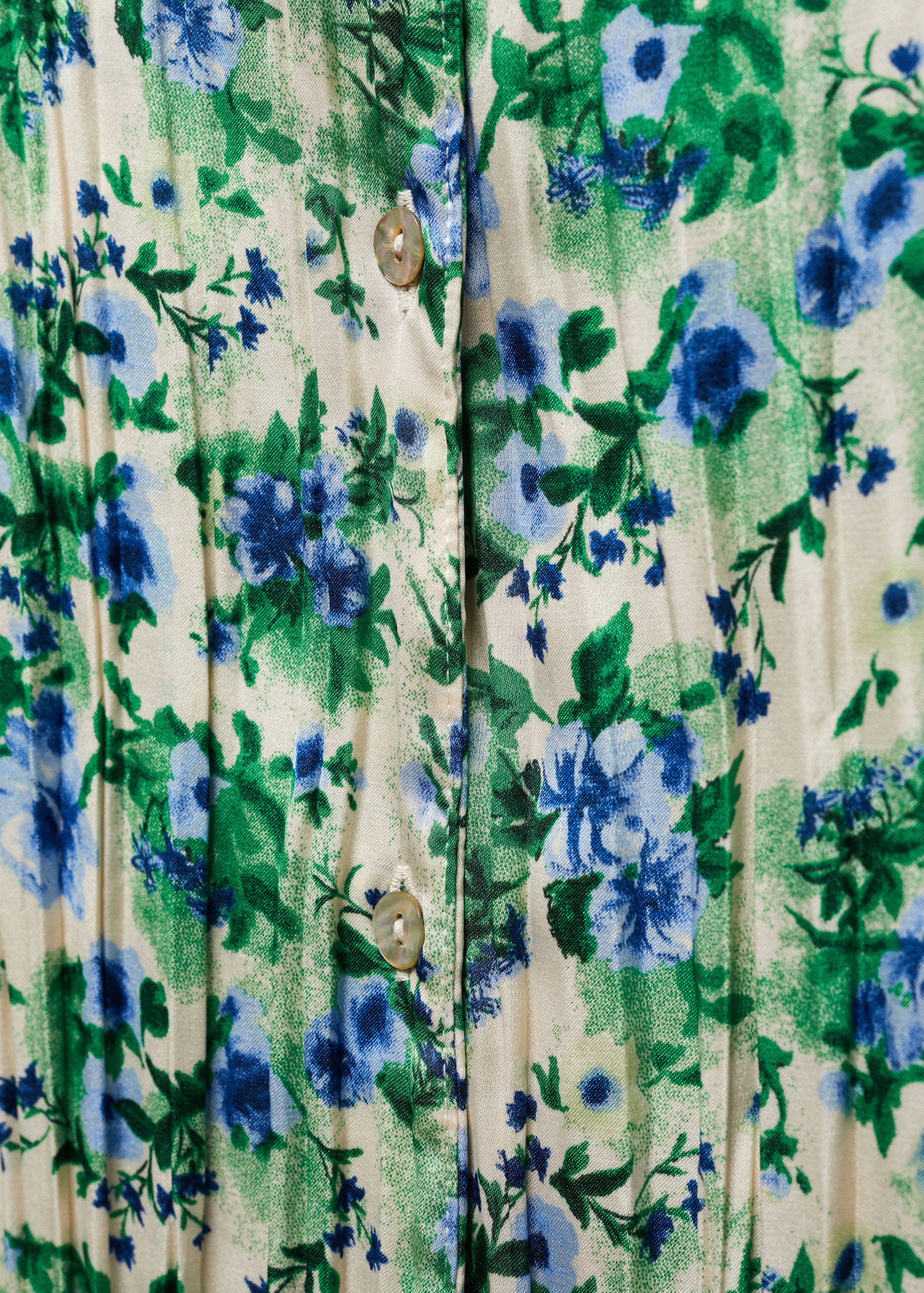 Printed shirred shirt - Details of the article 8