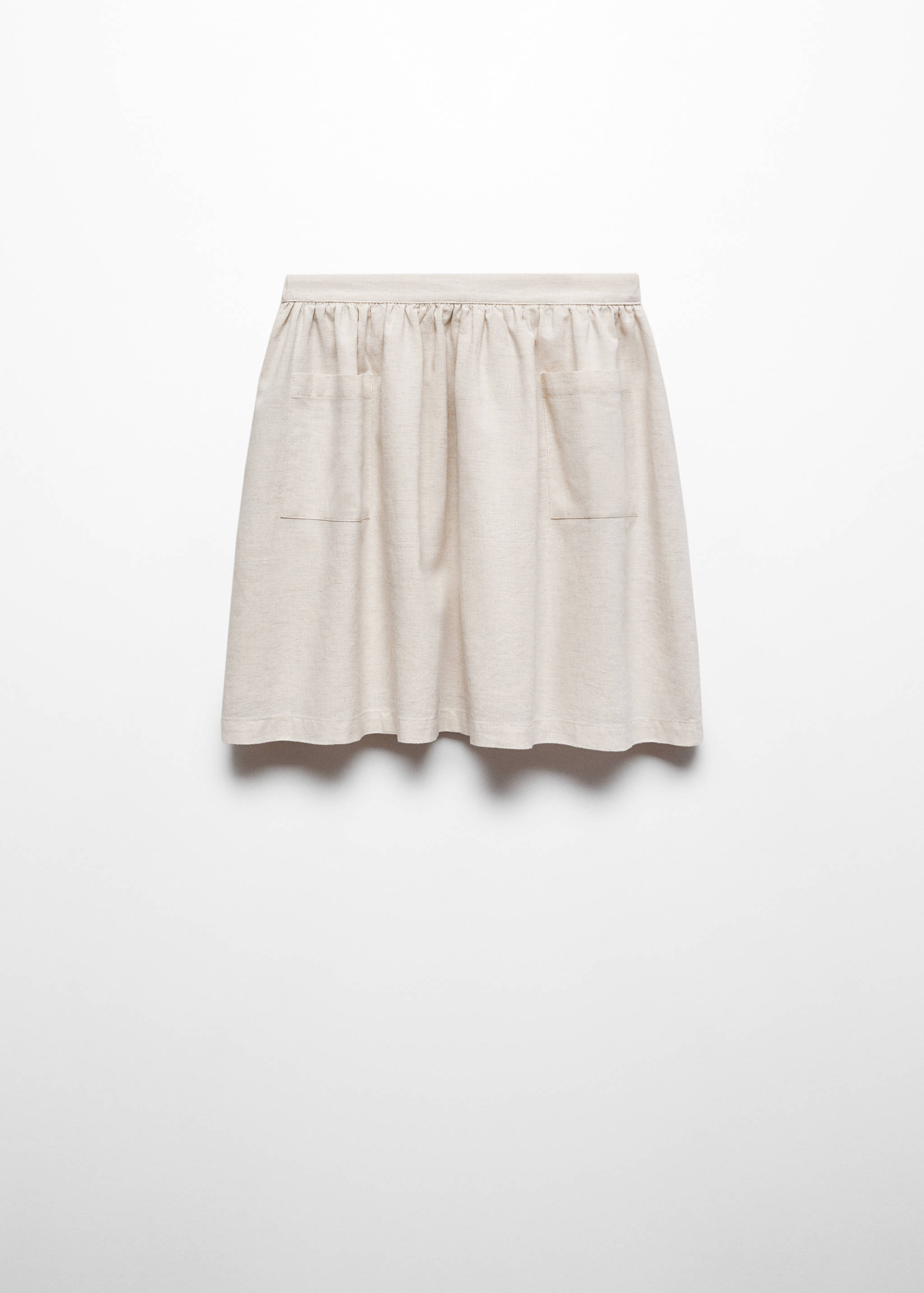Leinenrock mit Taschen - Artikel ohne Model