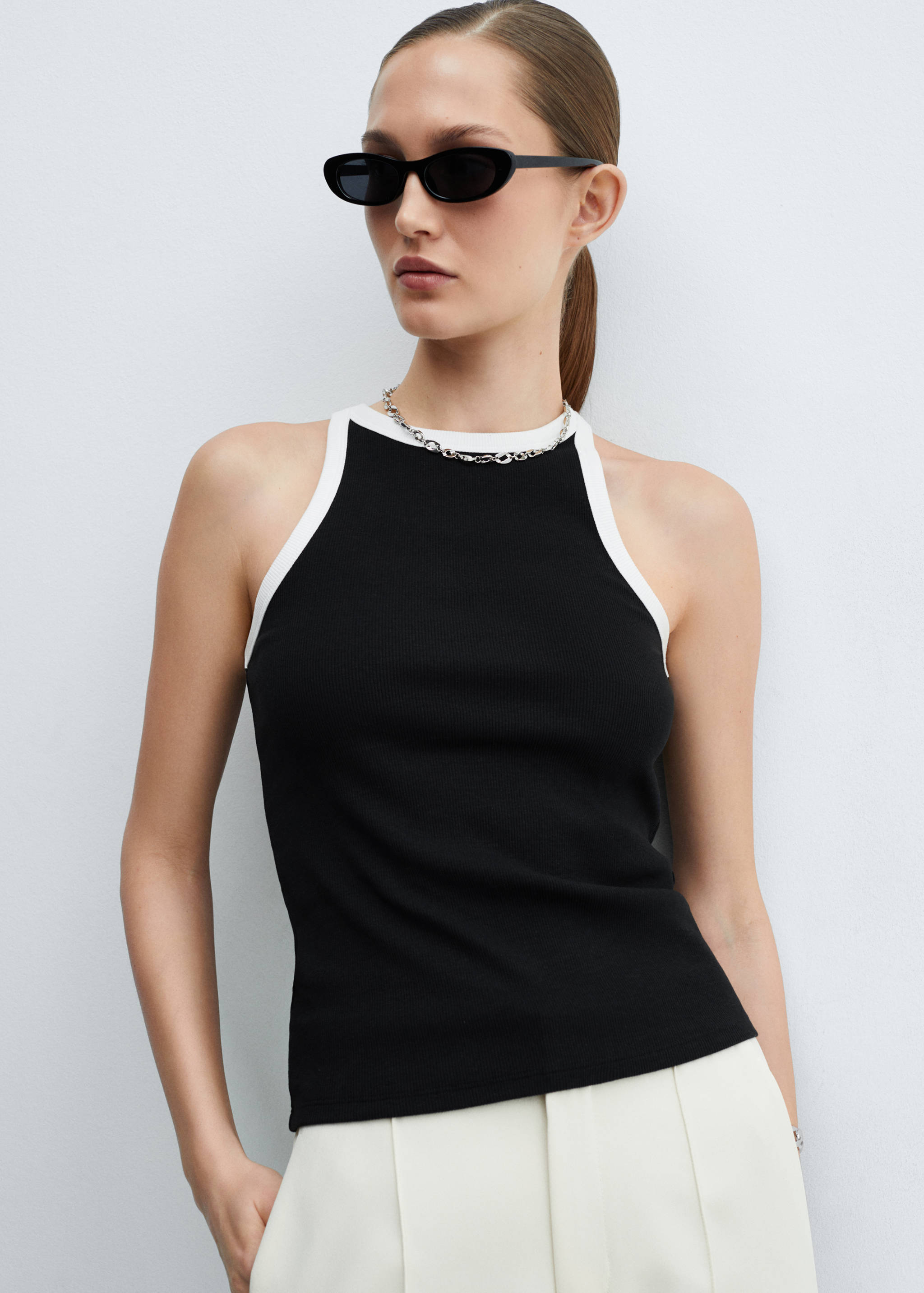 Contrast trim top - Details of the article 2