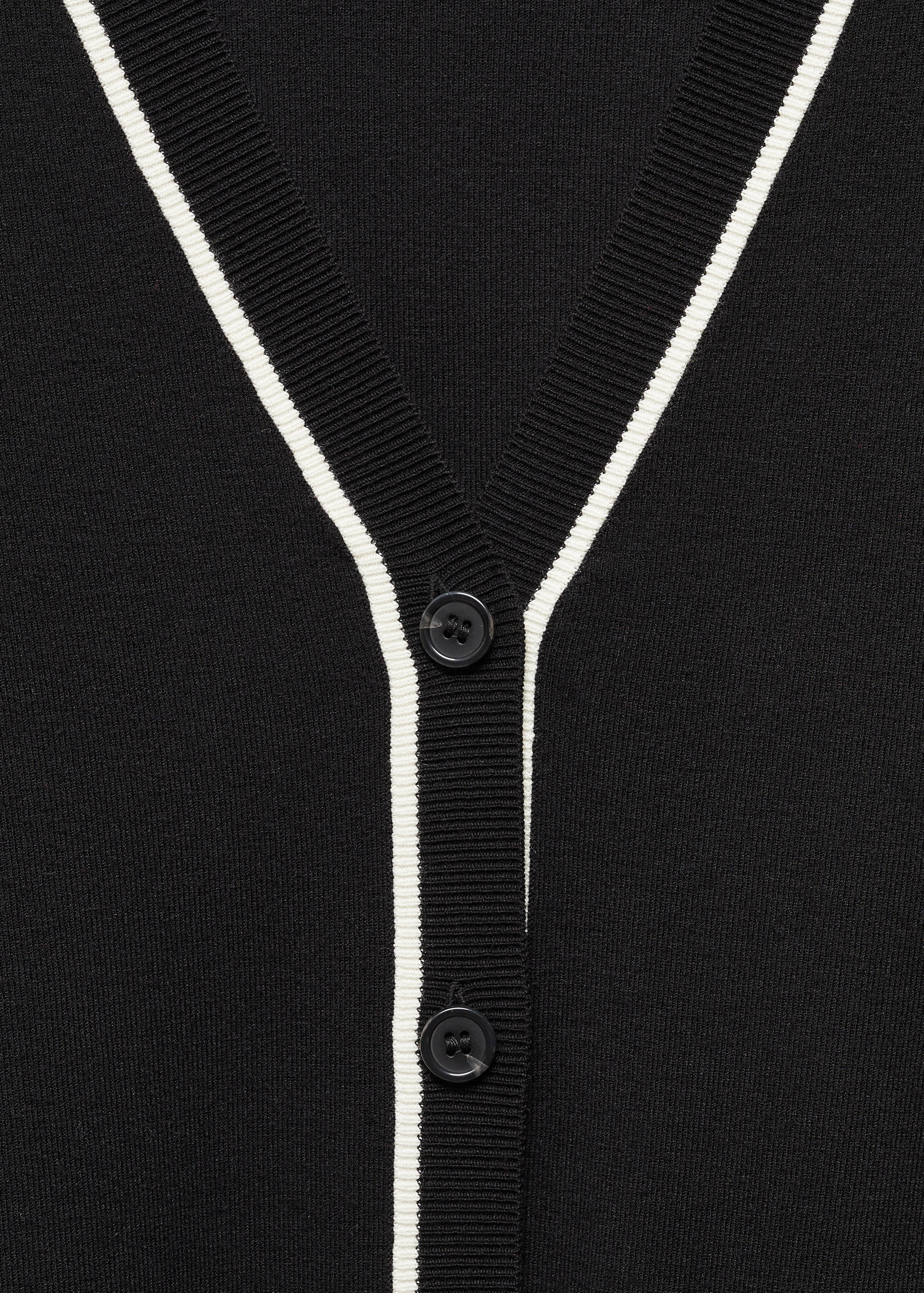 Kardigan z kontrastową lamówką - Szczegóły artykułu 8