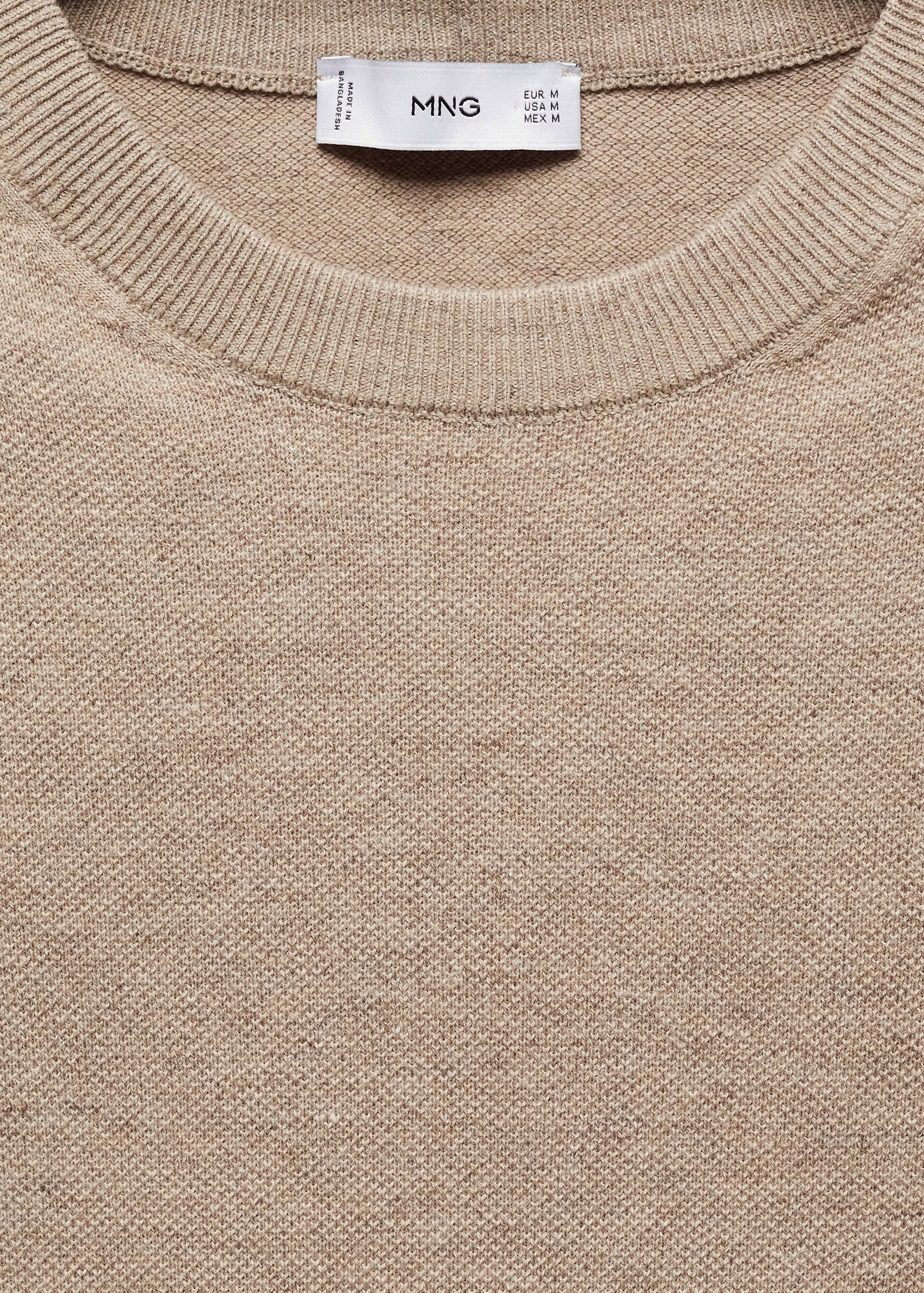 T-shirt maille coton structuré - Détail de l'article 8