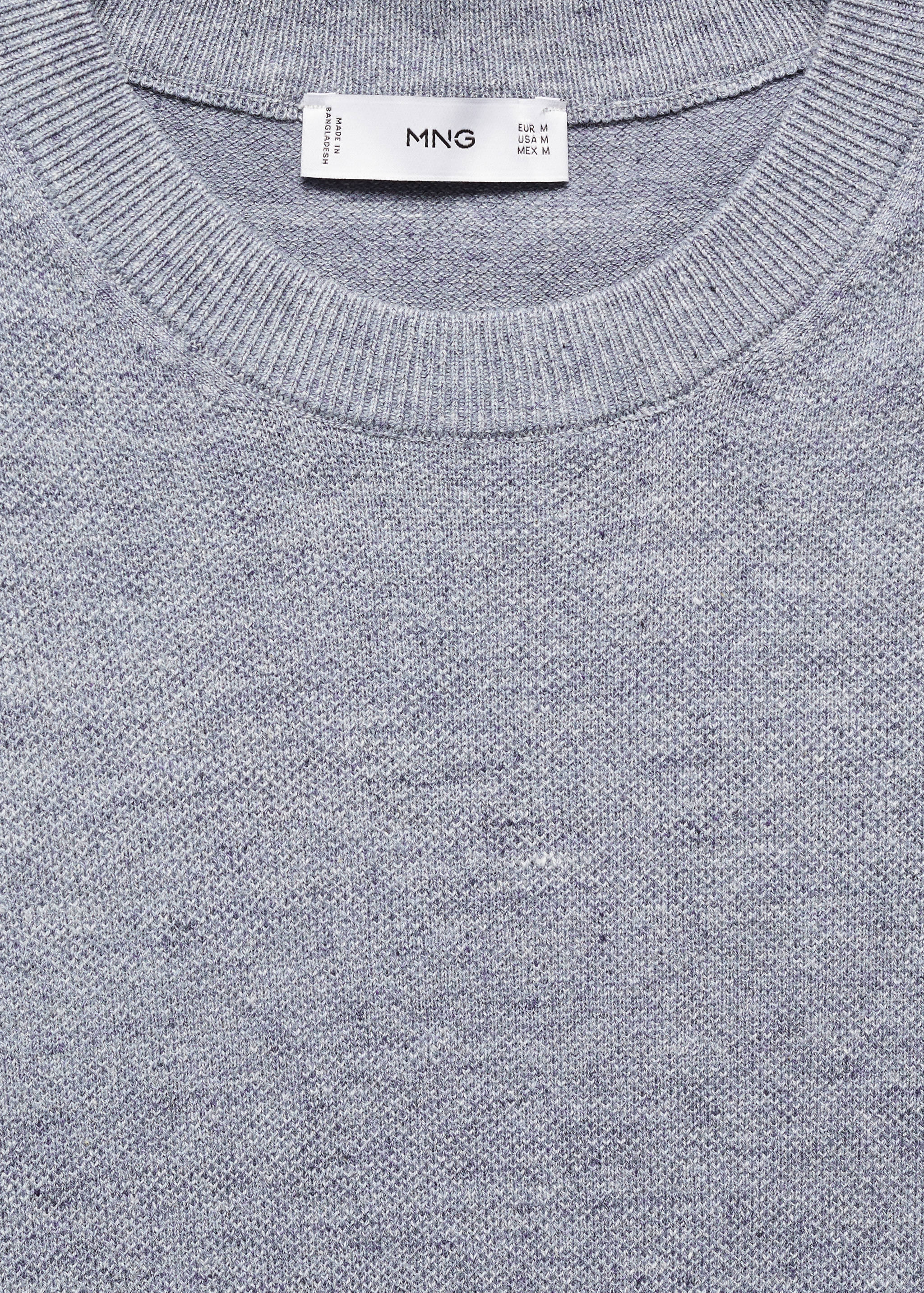 T-shirt maille coton structuré - Détail de l'article 8