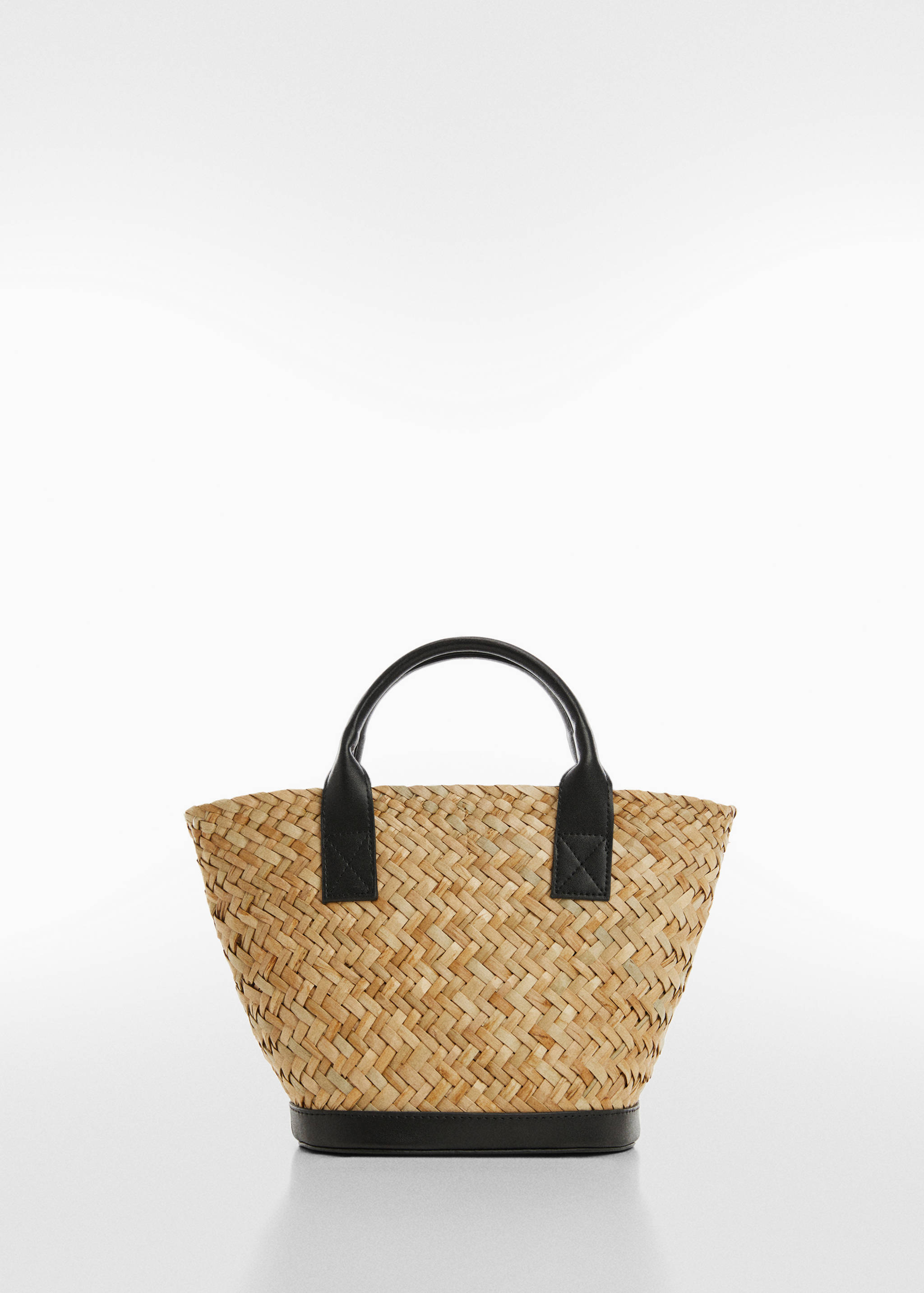 Natural fibre basket bag - Article without model