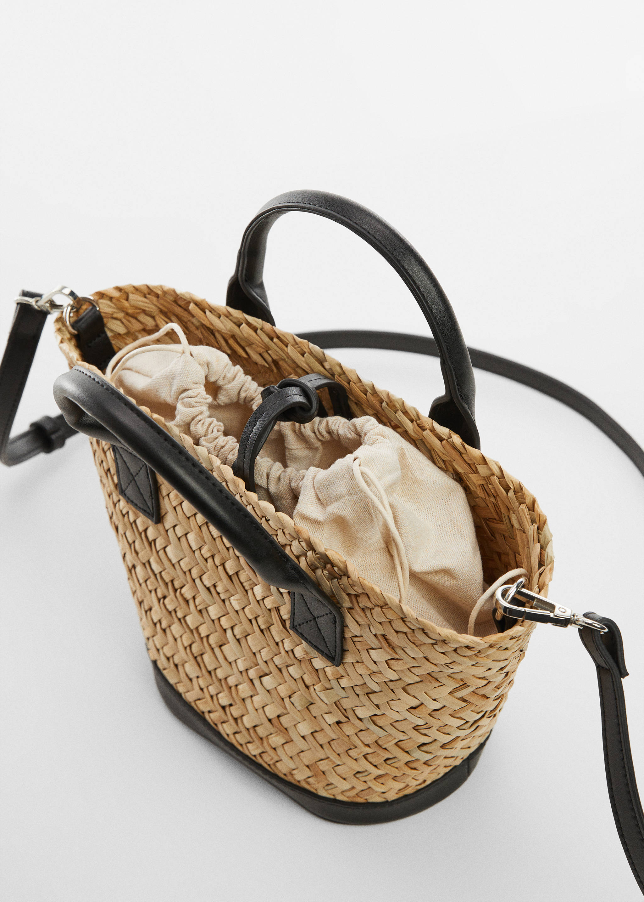 Natural fibre basket bag - Details of the article 2