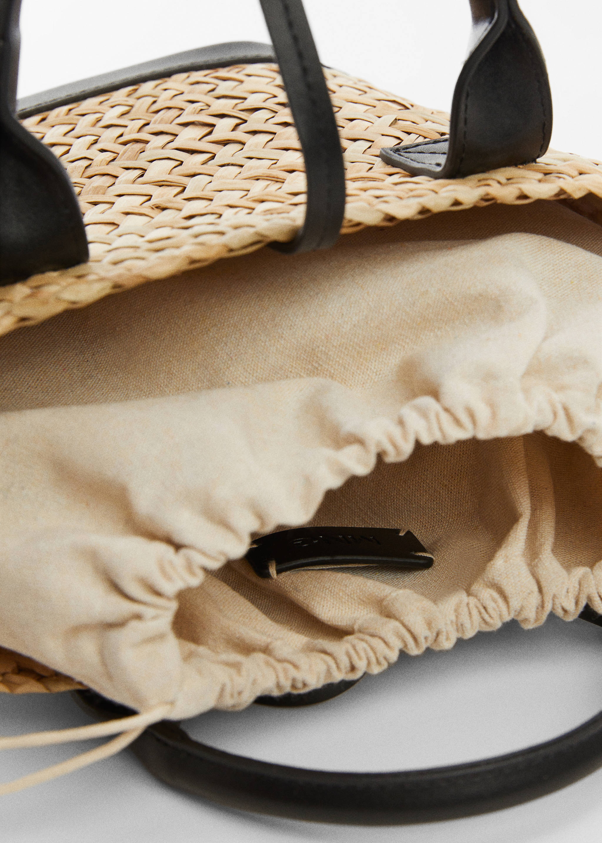 Natural fibre basket bag - Details of the article 3