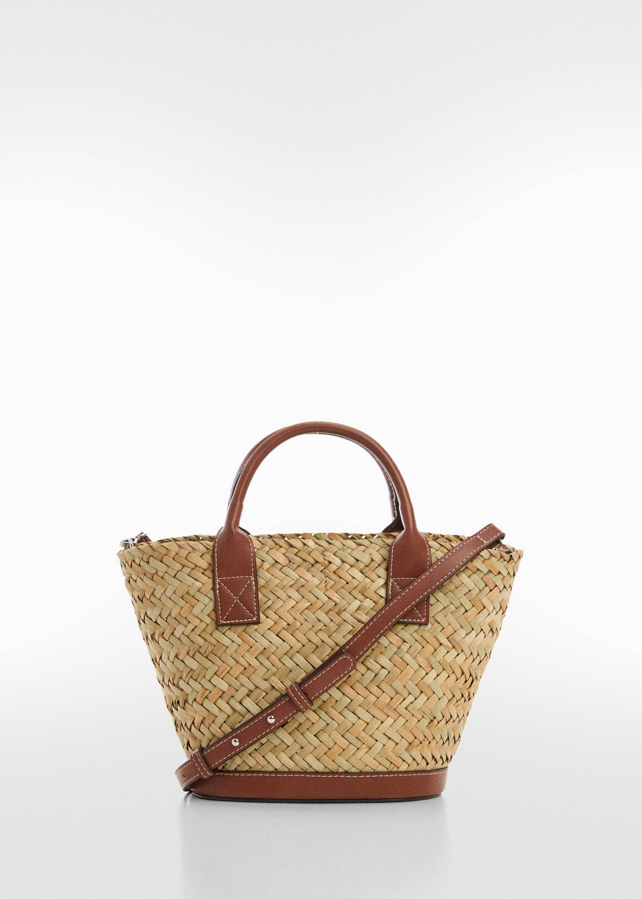 Natural fibre basket bag - Article without model