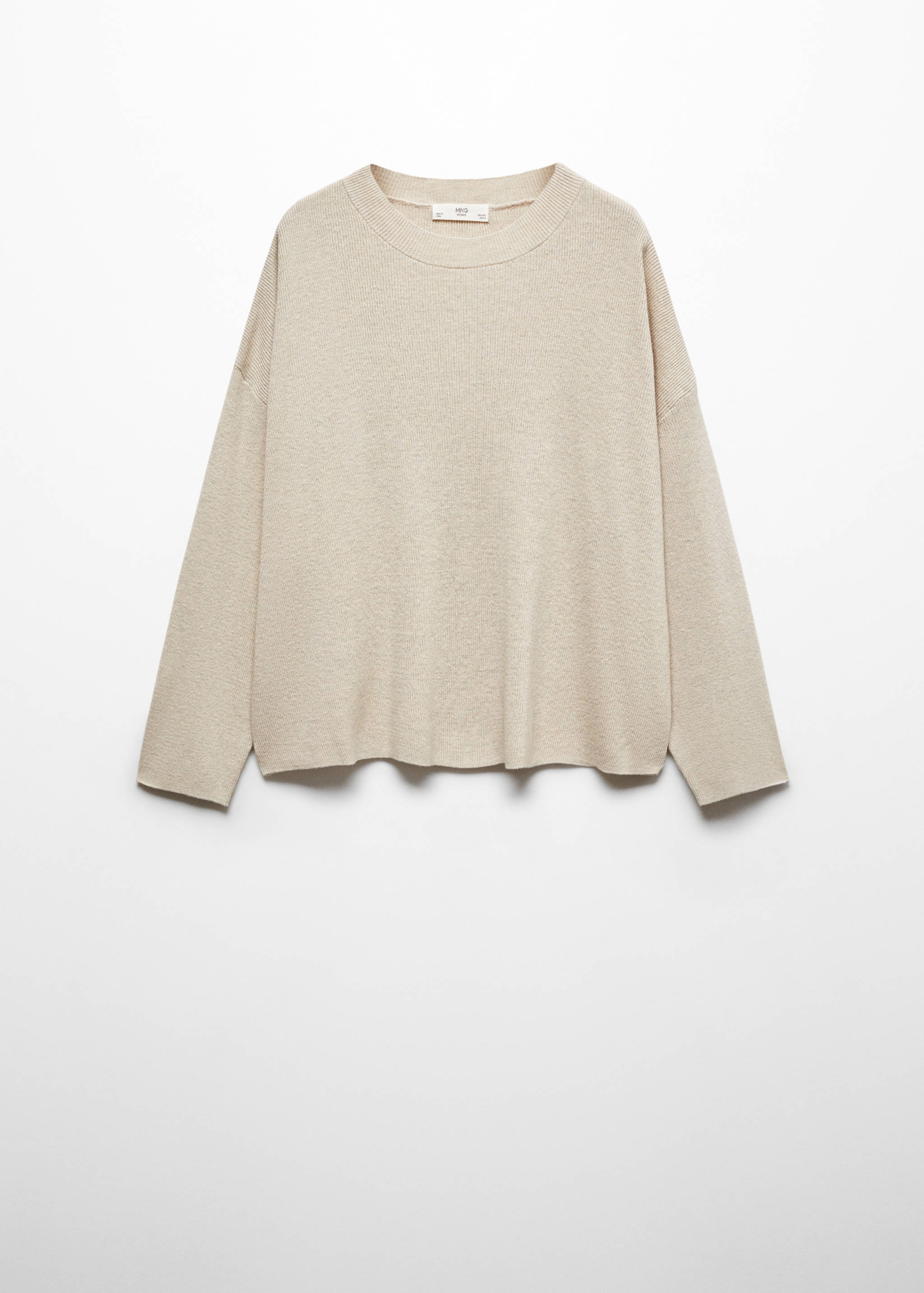 Rundhals-Strickjersey - Artikel ohne Model