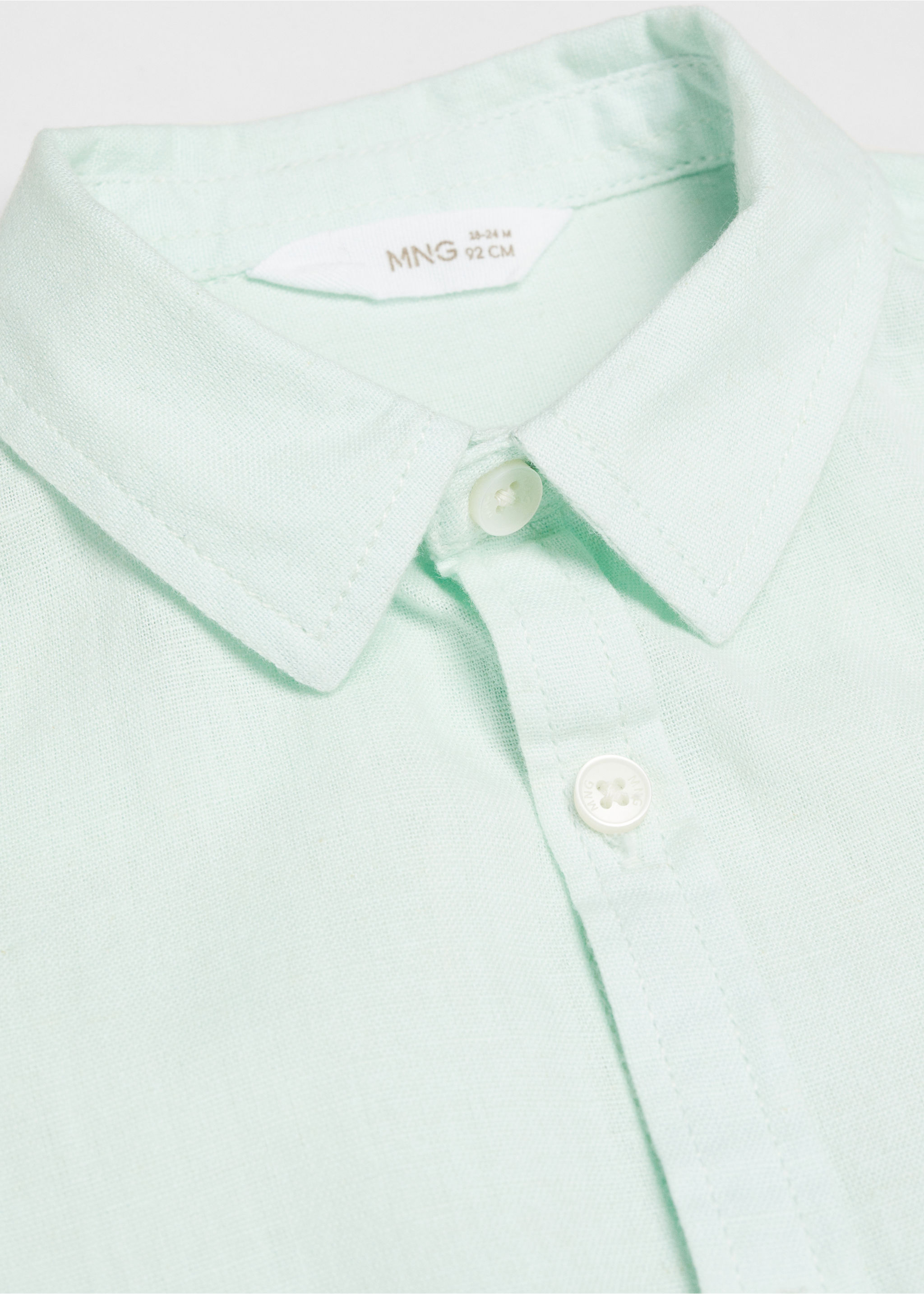 Regular fit cotton shirt - Details of the article 0