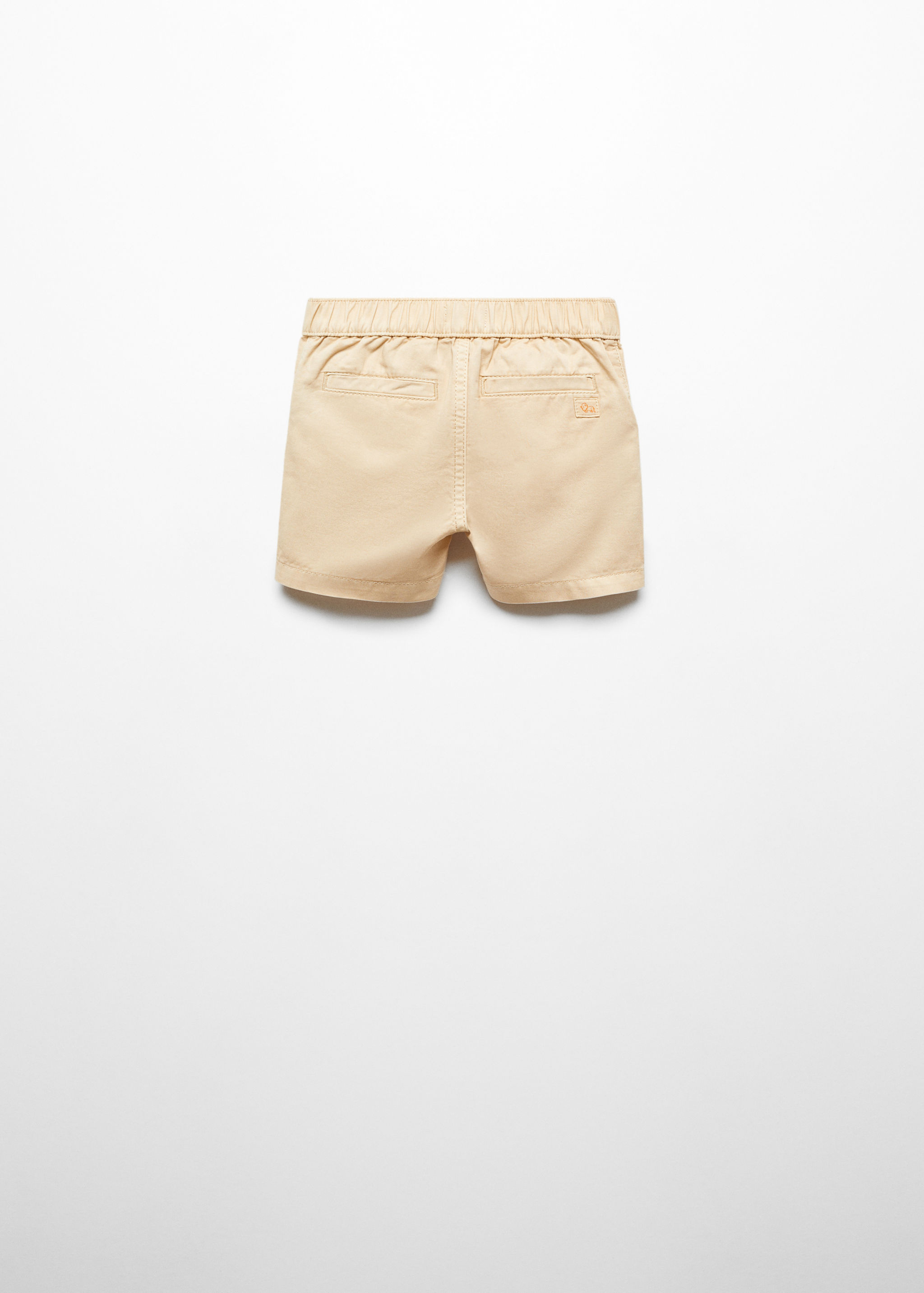 Slim-Fit-Bermudashorts im Chino-Stil aus Baumwolle - Rückseite des Artikels