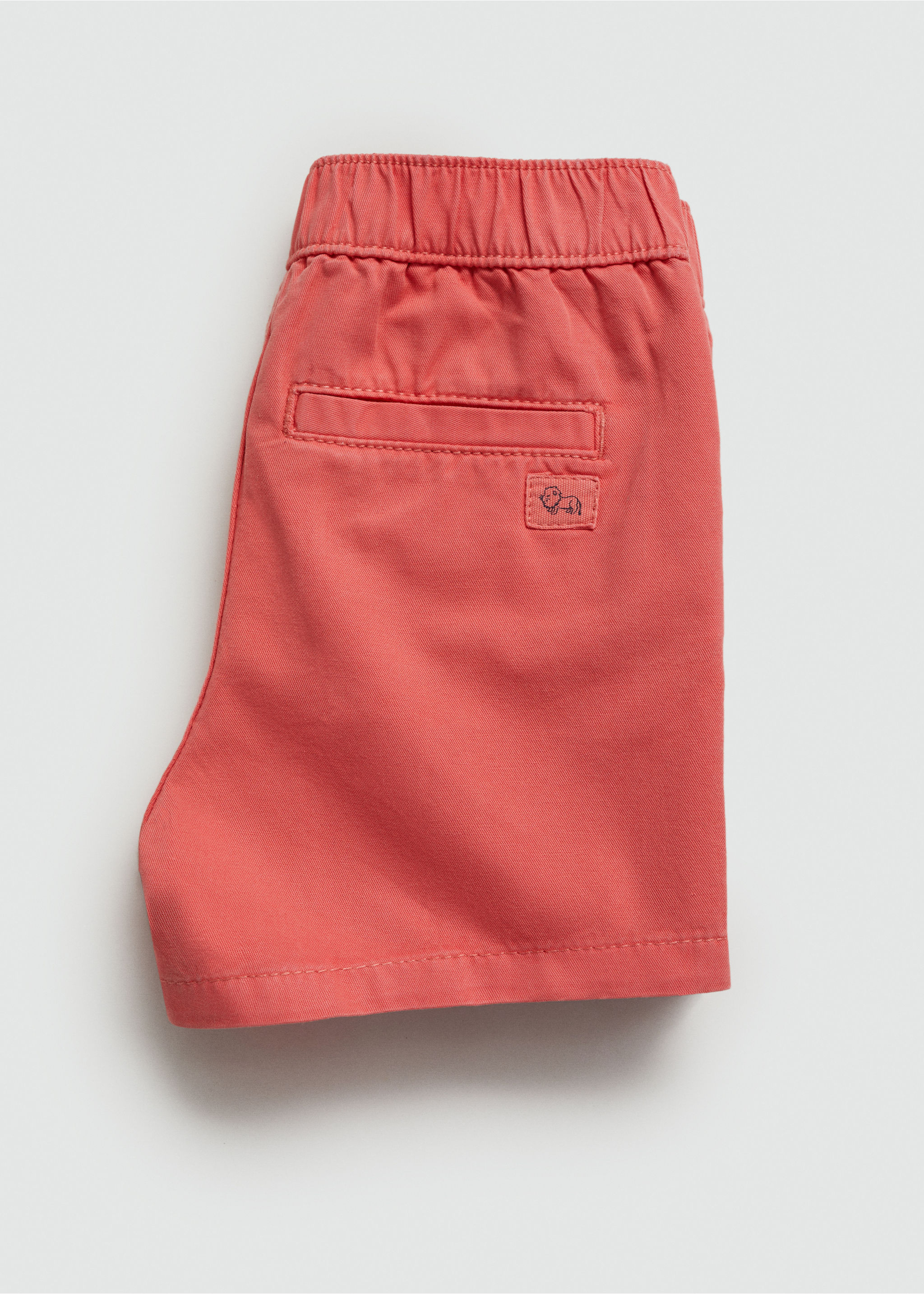 Slim-Fit-Bermudashorts im Chino-Stil aus Baumwolle - Detail des Artikels 0