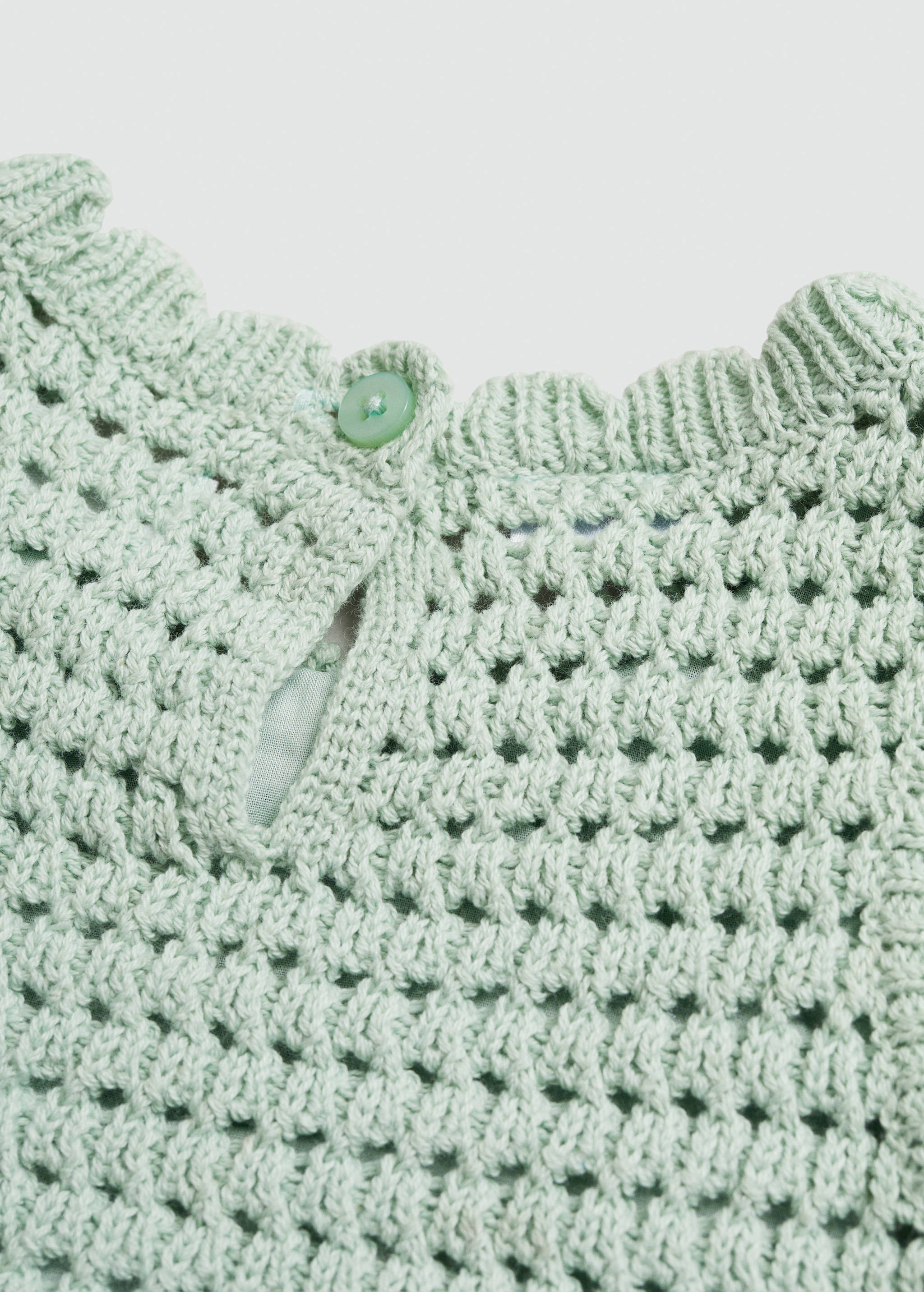 Kleid mit Einsatz in Häkel-Optik - Detail des Artikels 8