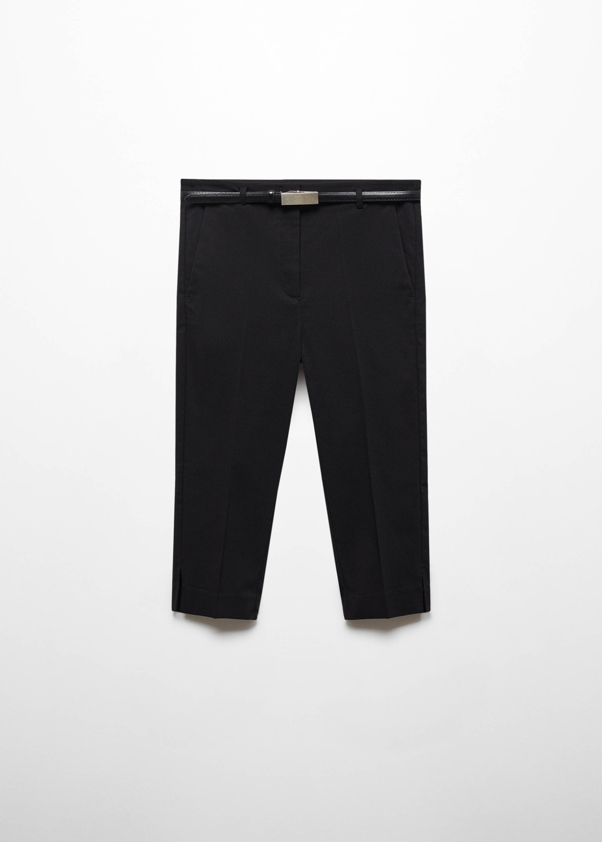 Capri trousers with belt - Article without model