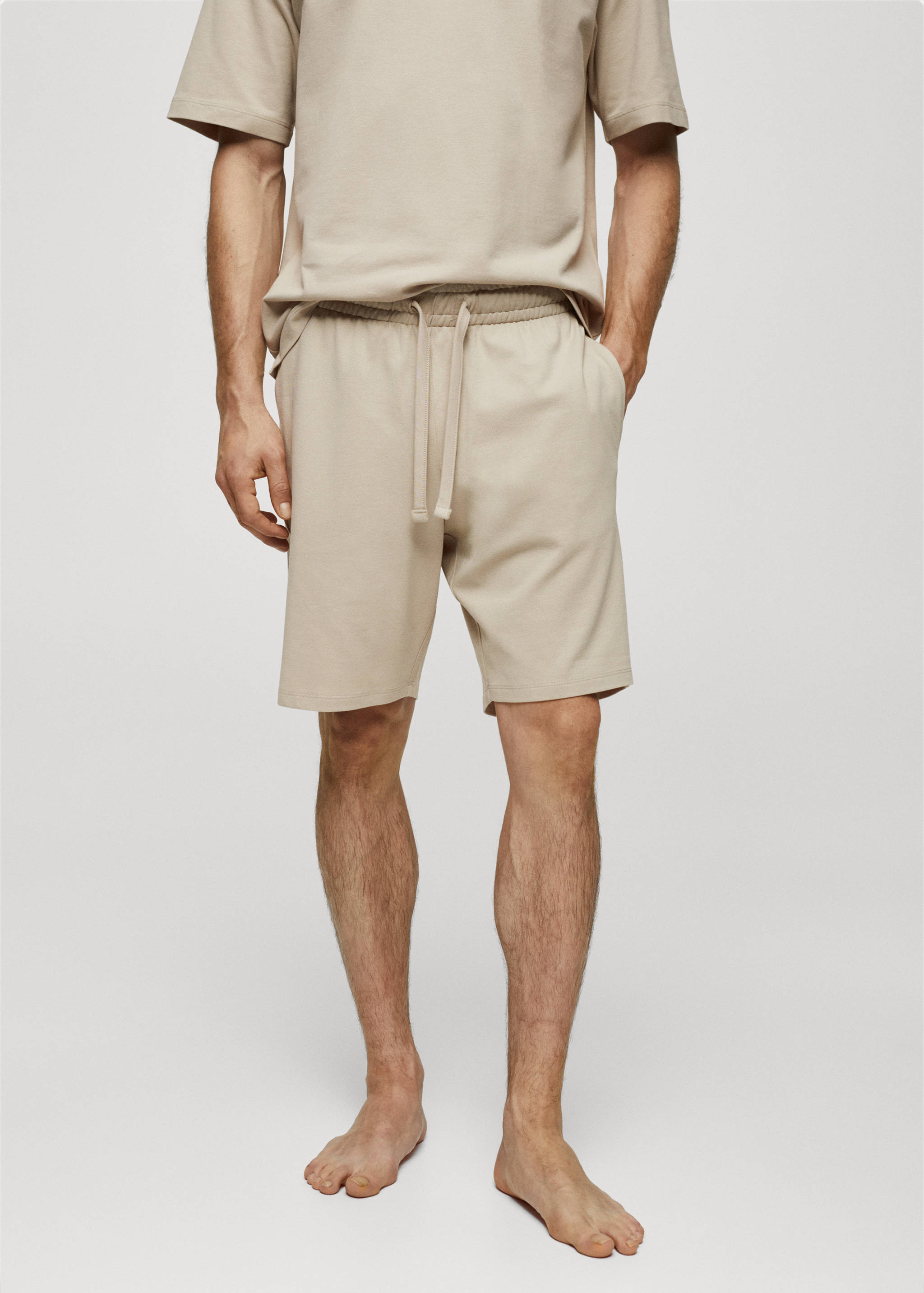 Cotton pyjama shorts pack - Details of the article 1