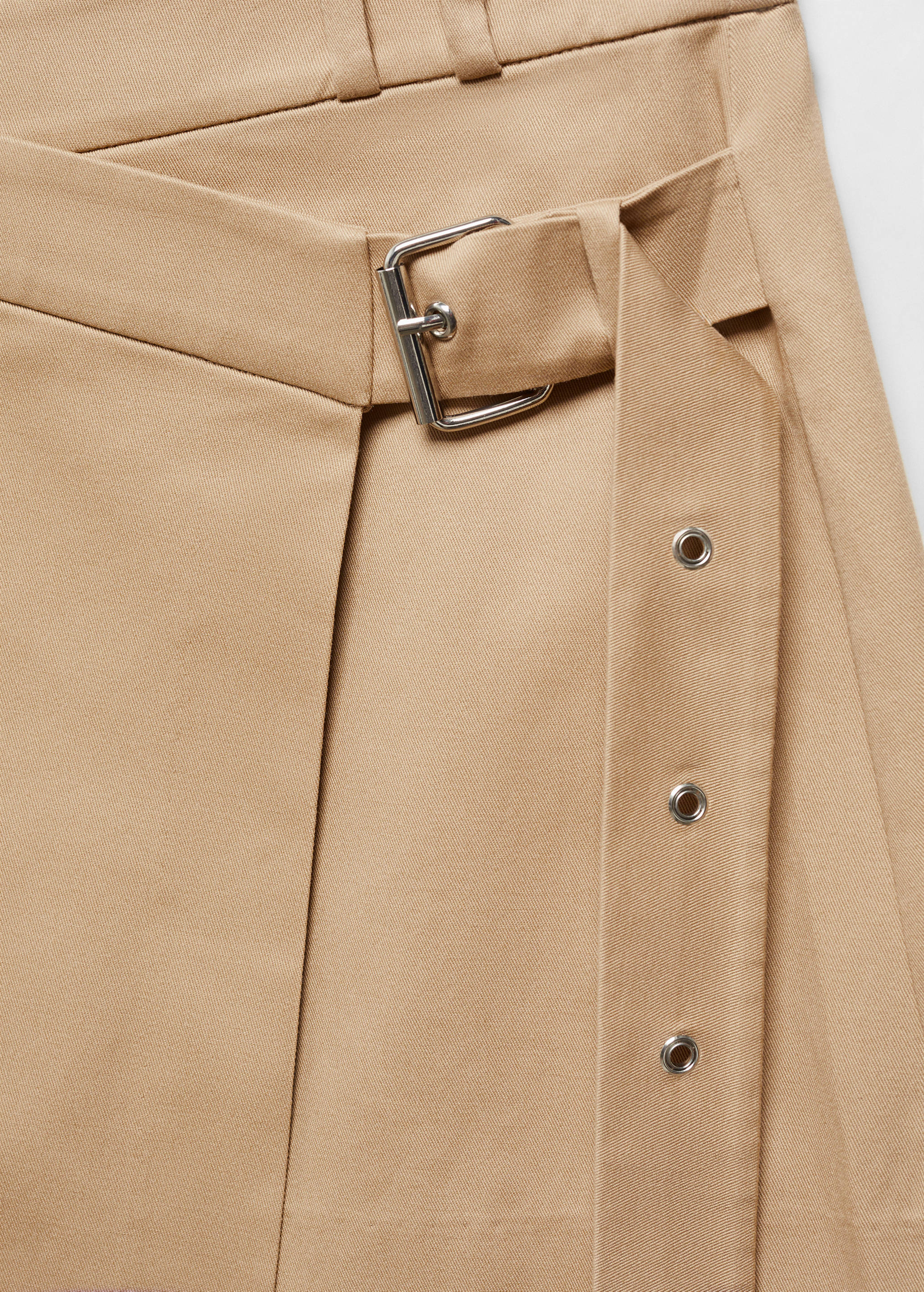 Skjørt med folder og spenne - Artikkeldetalj 8