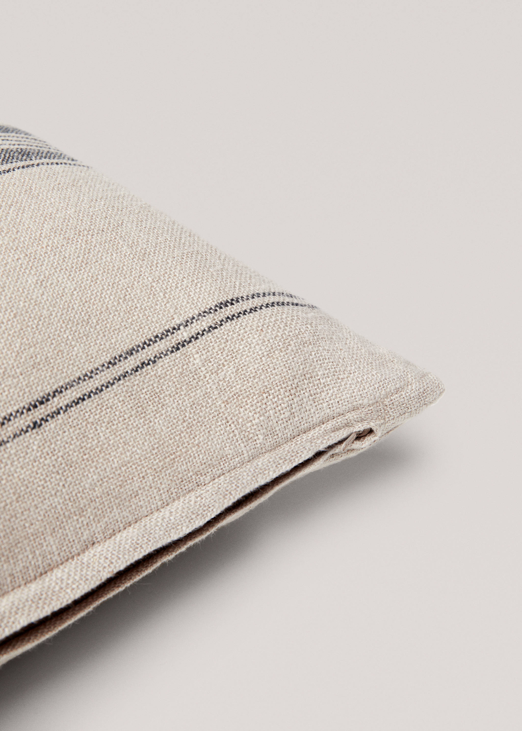 100% linen cushion cover 35x90cm - Details of the article 1