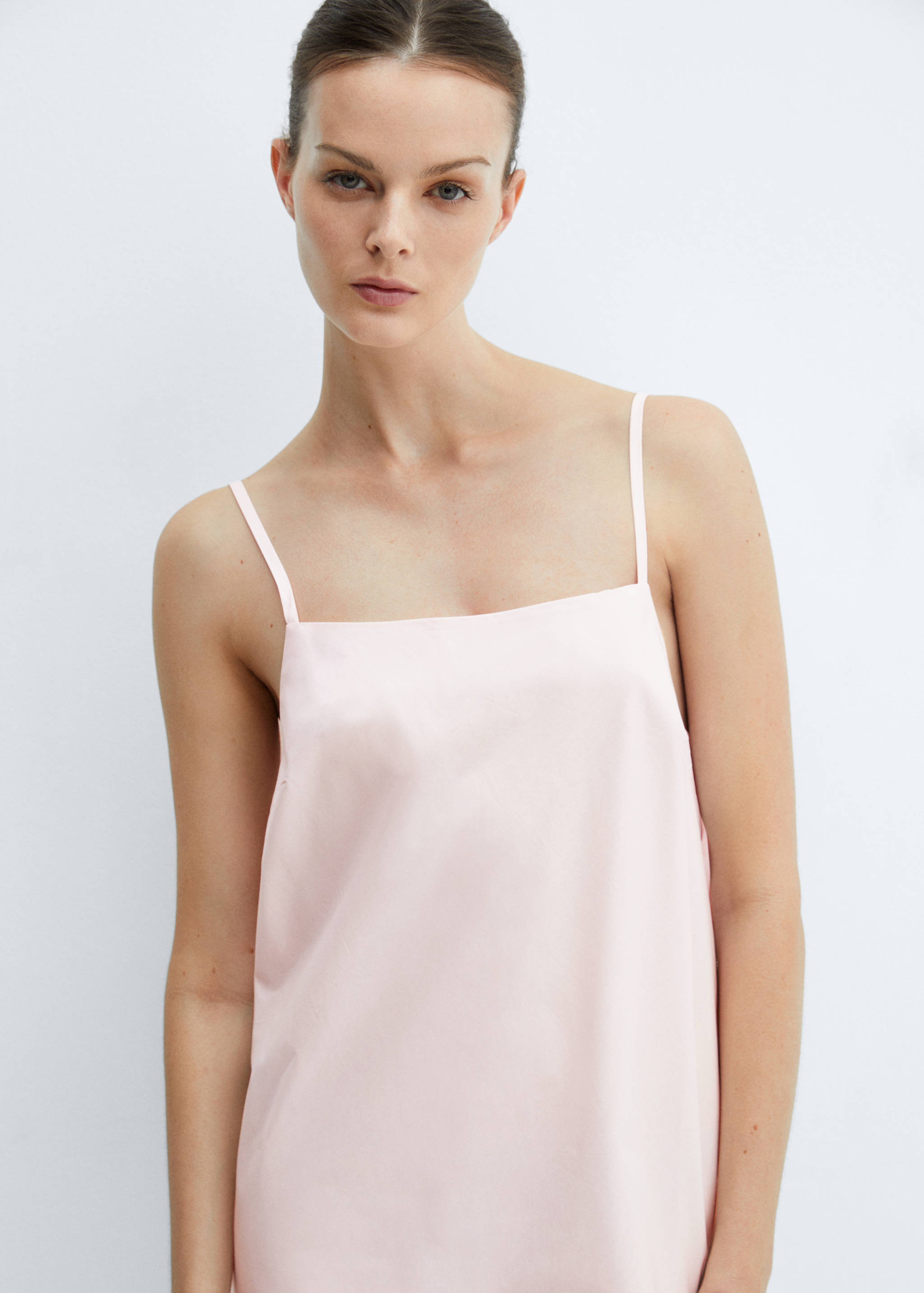 Nachthemd aus 100 % Baumwolle - Mittlere Ansicht