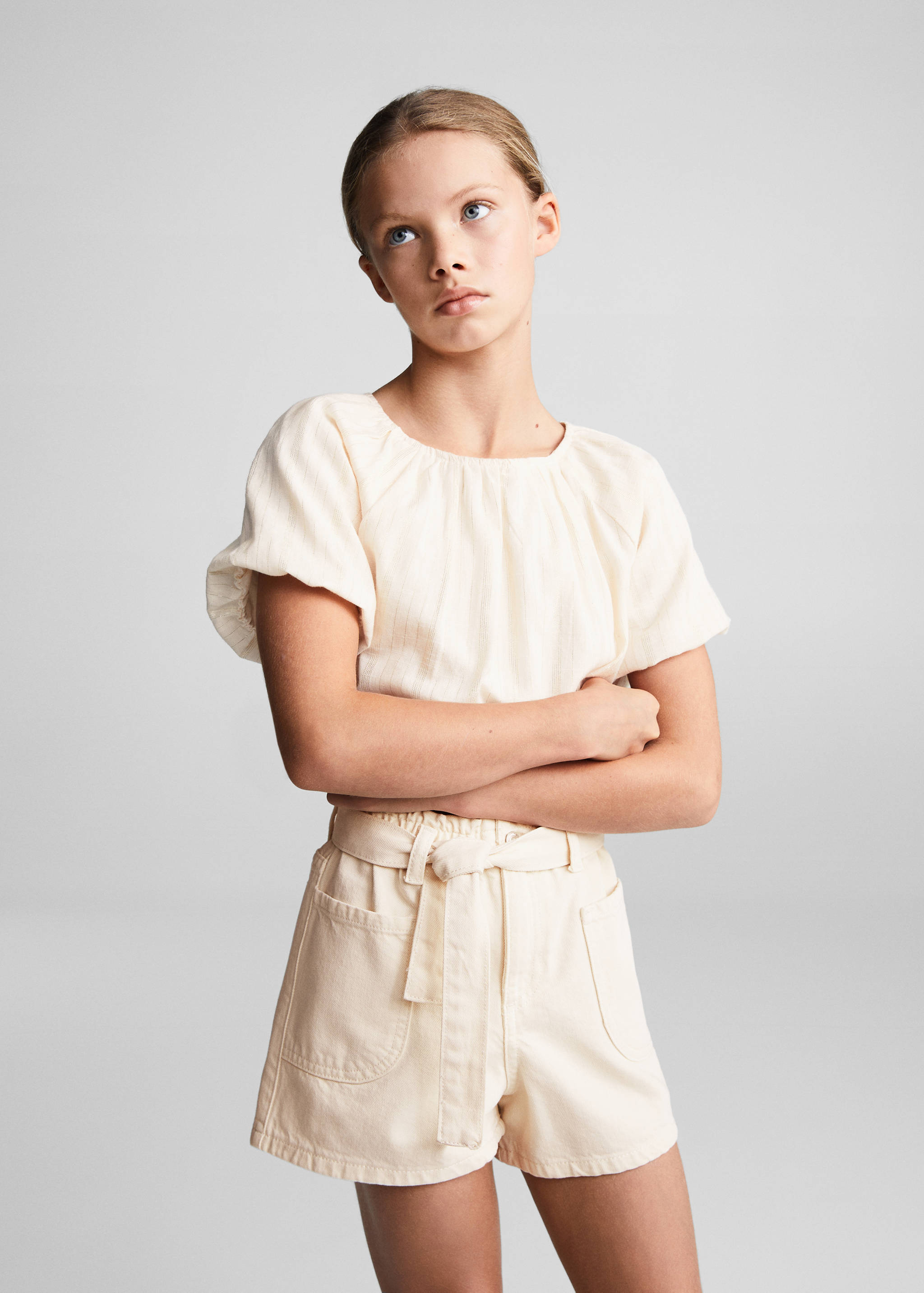 Blusa lúrex rayas - Plano medio