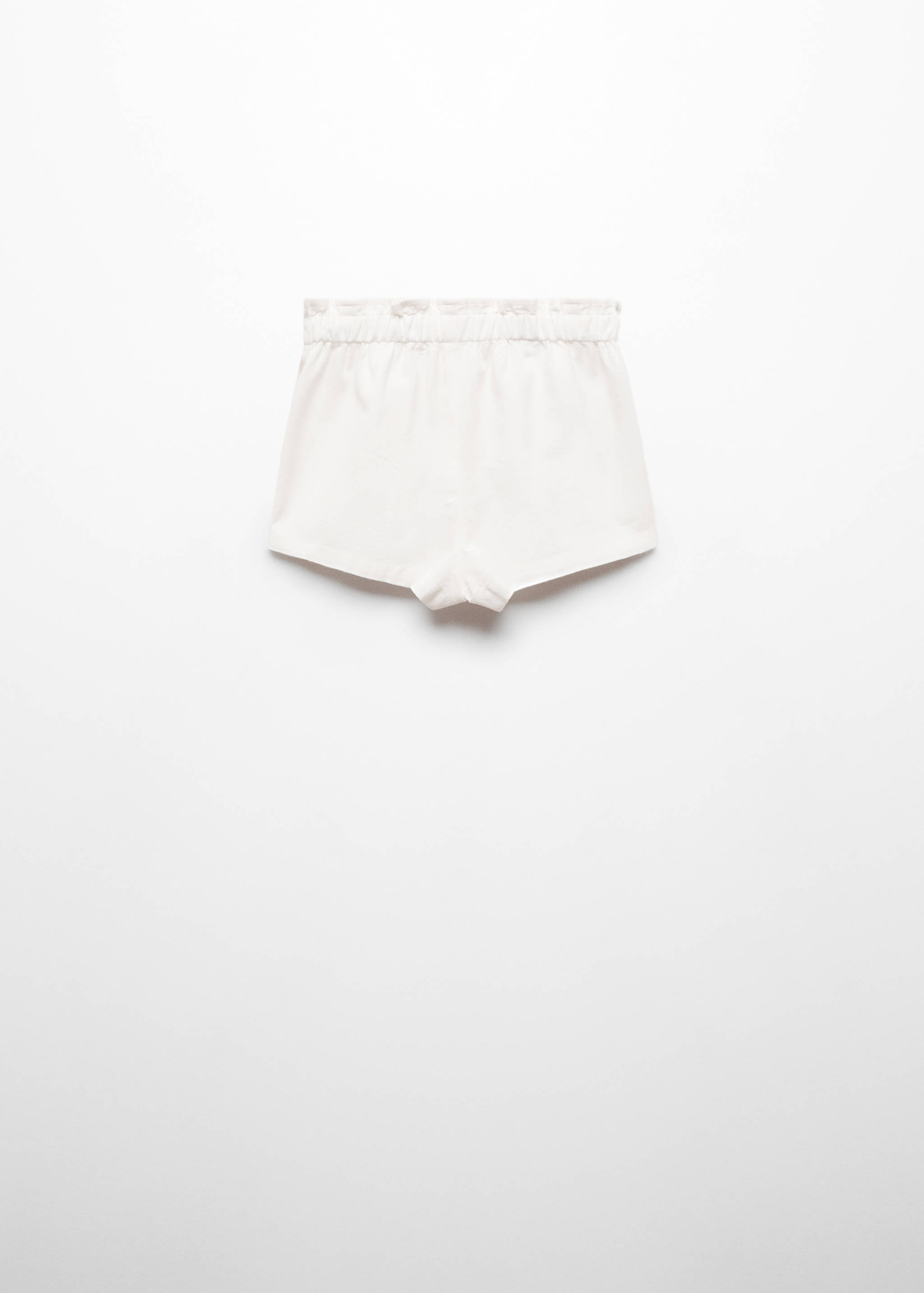 Elastic waist shorts - Reverse of the article